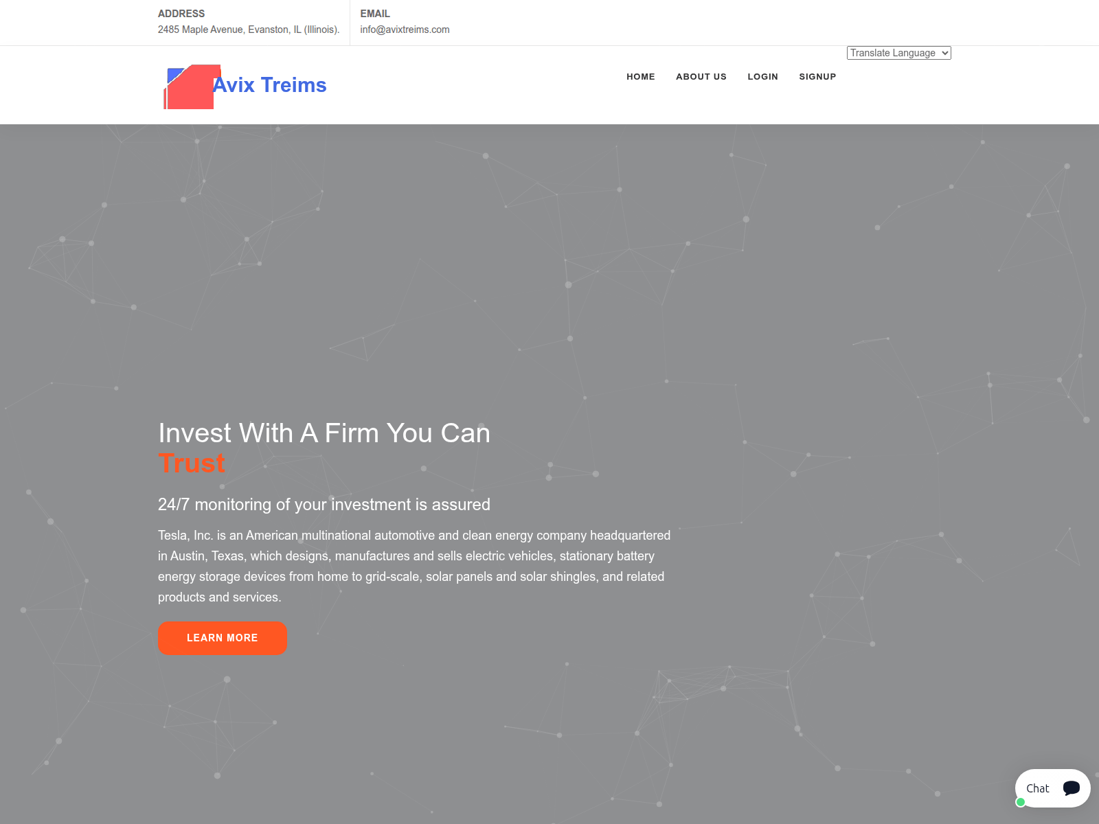 Screenshot of teslatsax.com.affiliatemarketinglitepro.com