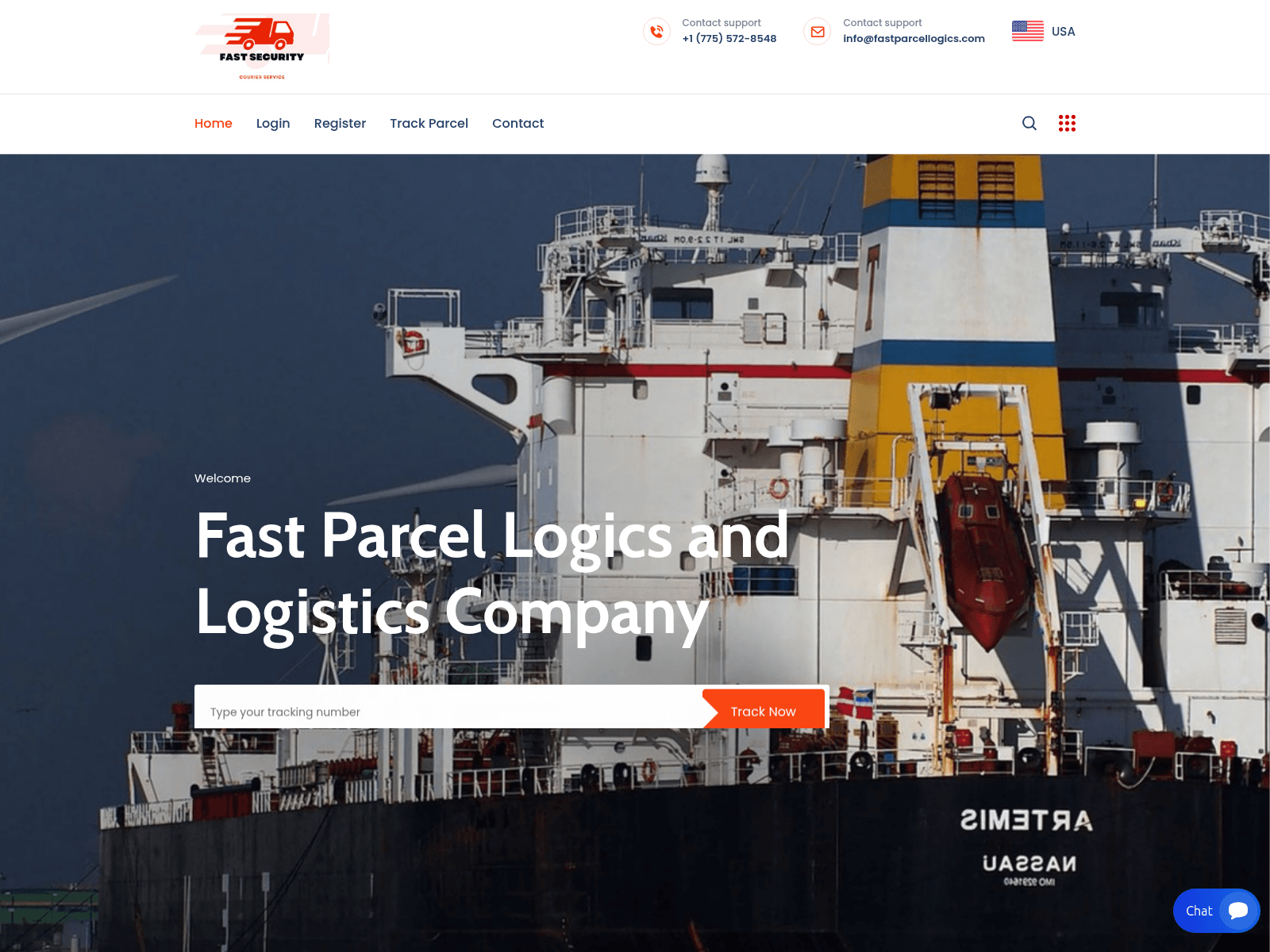 Screenshot of www.fastdeliveryservices.world