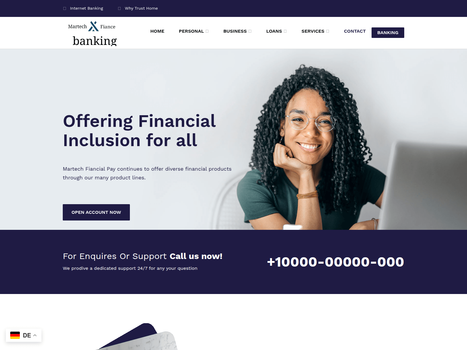 Screenshot of www.martechfinancialpay.org