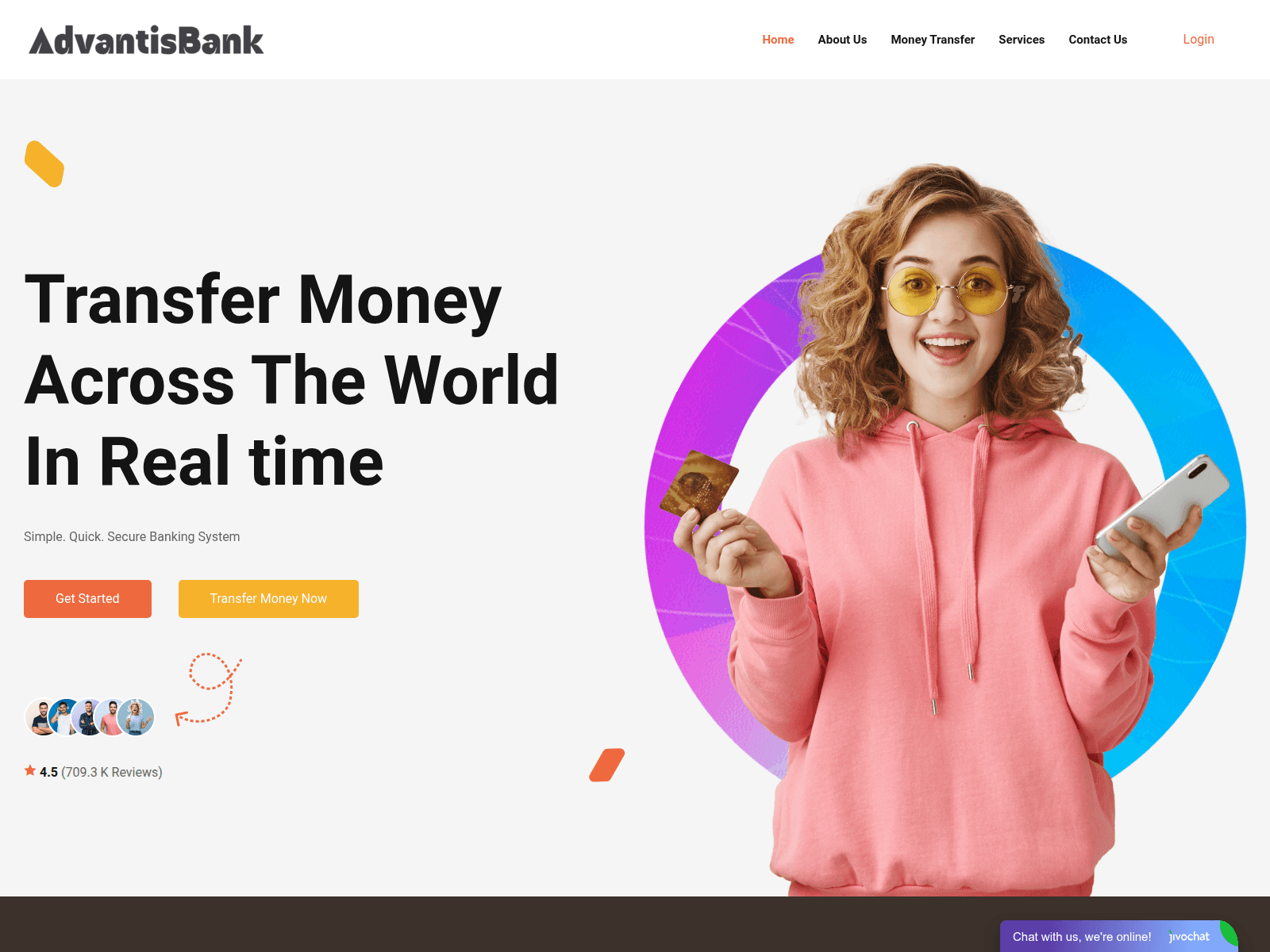Screenshot of advantisbank.com