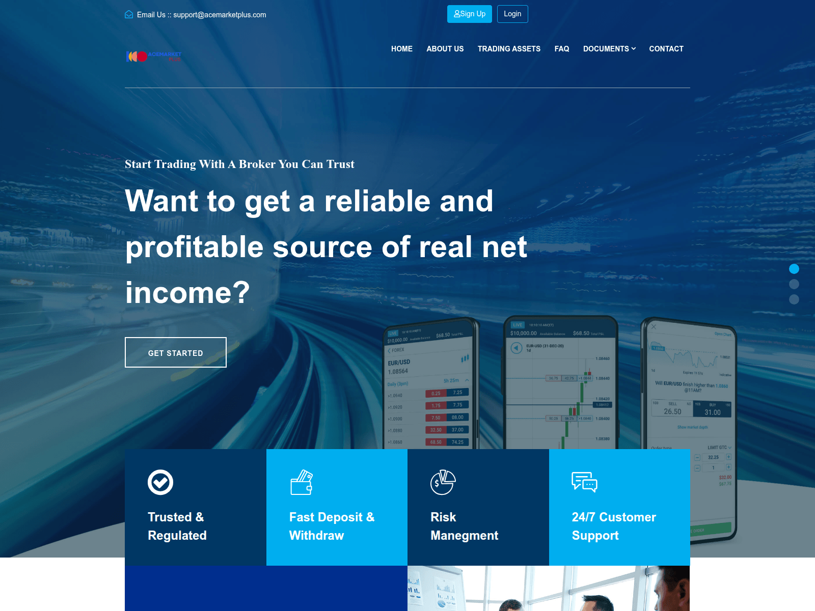 Screenshot of acemarketplus.com