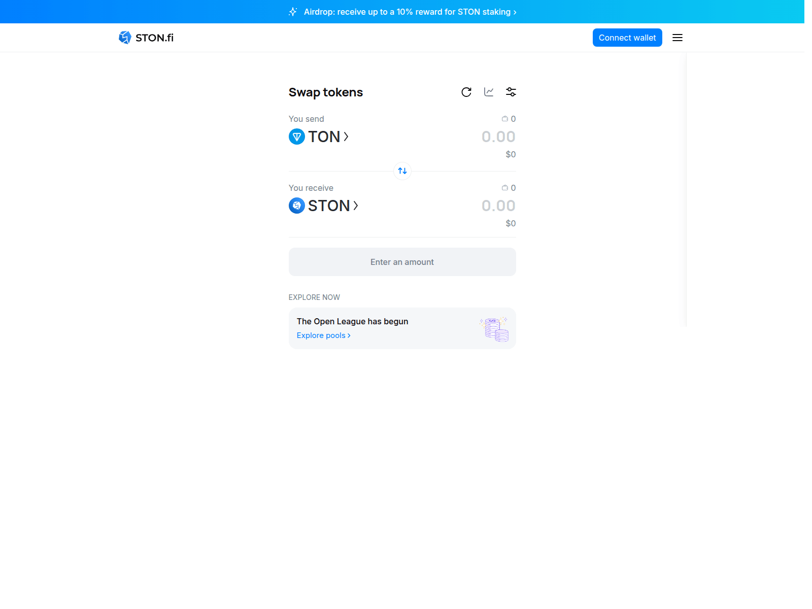 Screenshot of stonfi-swap.com
