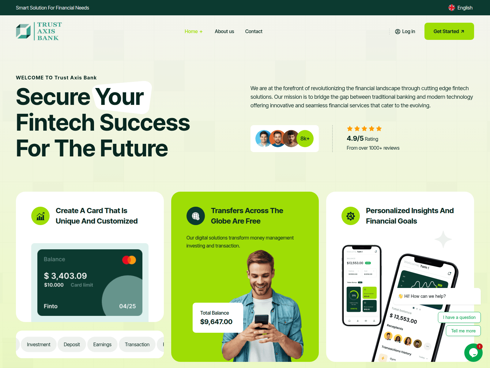 Screenshot of trustaxisbnk.com