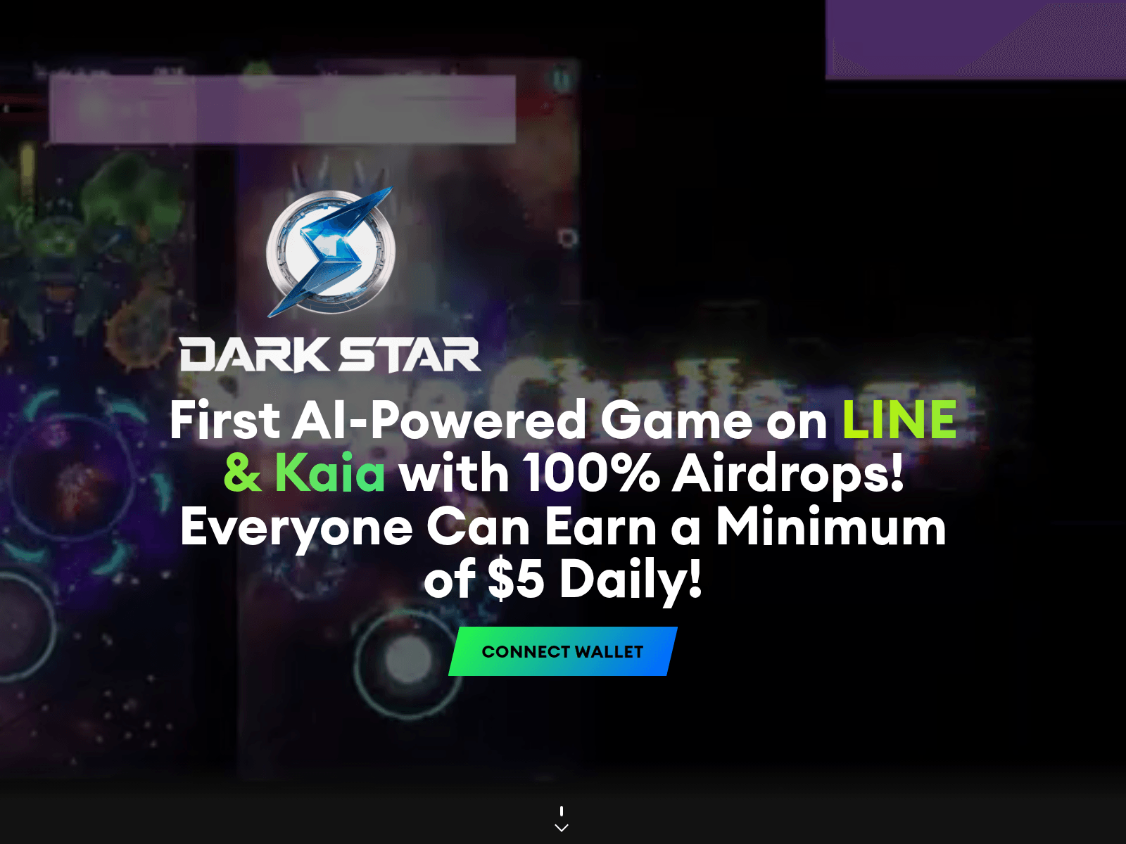 Screenshot of darkstar.foundation