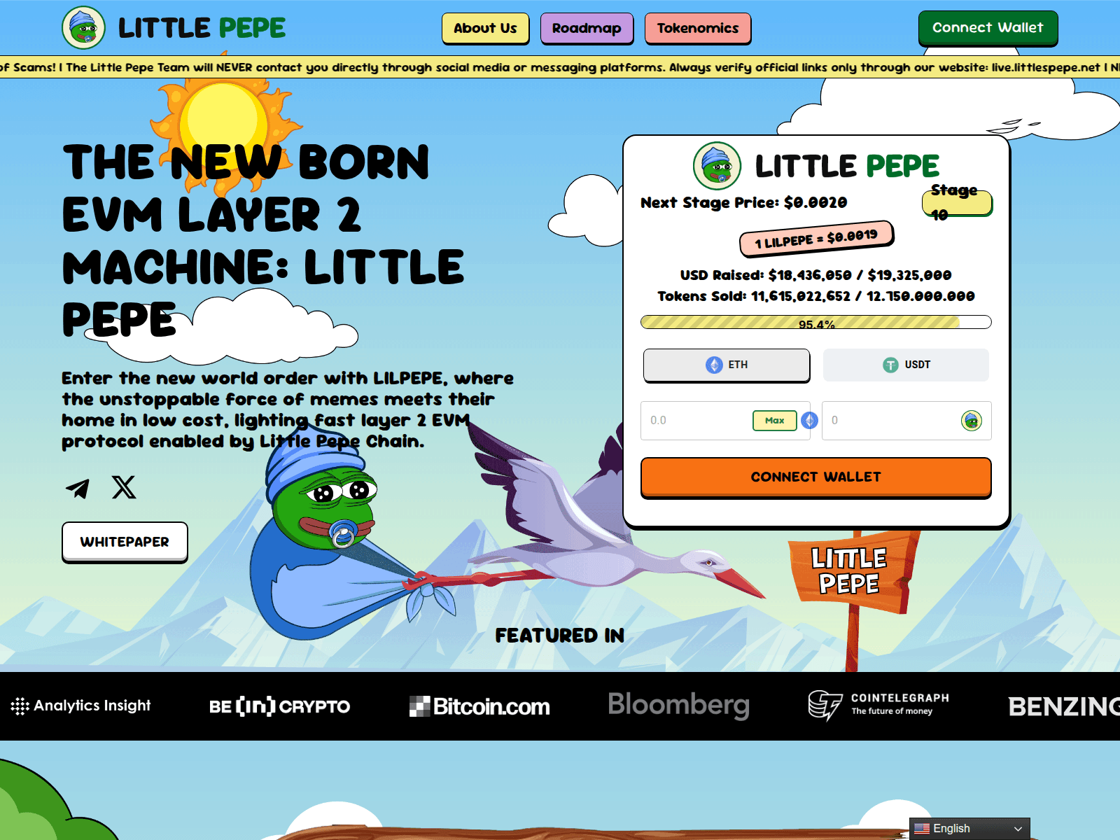 Screenshot of live.littlespepe.net