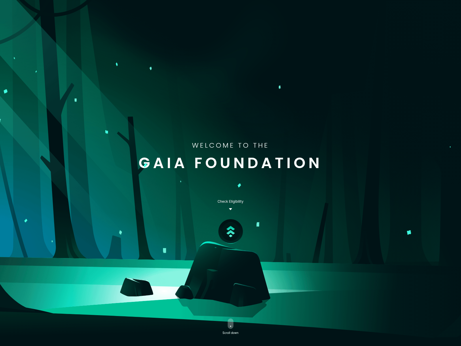 Screenshot of gaiafoundation.world