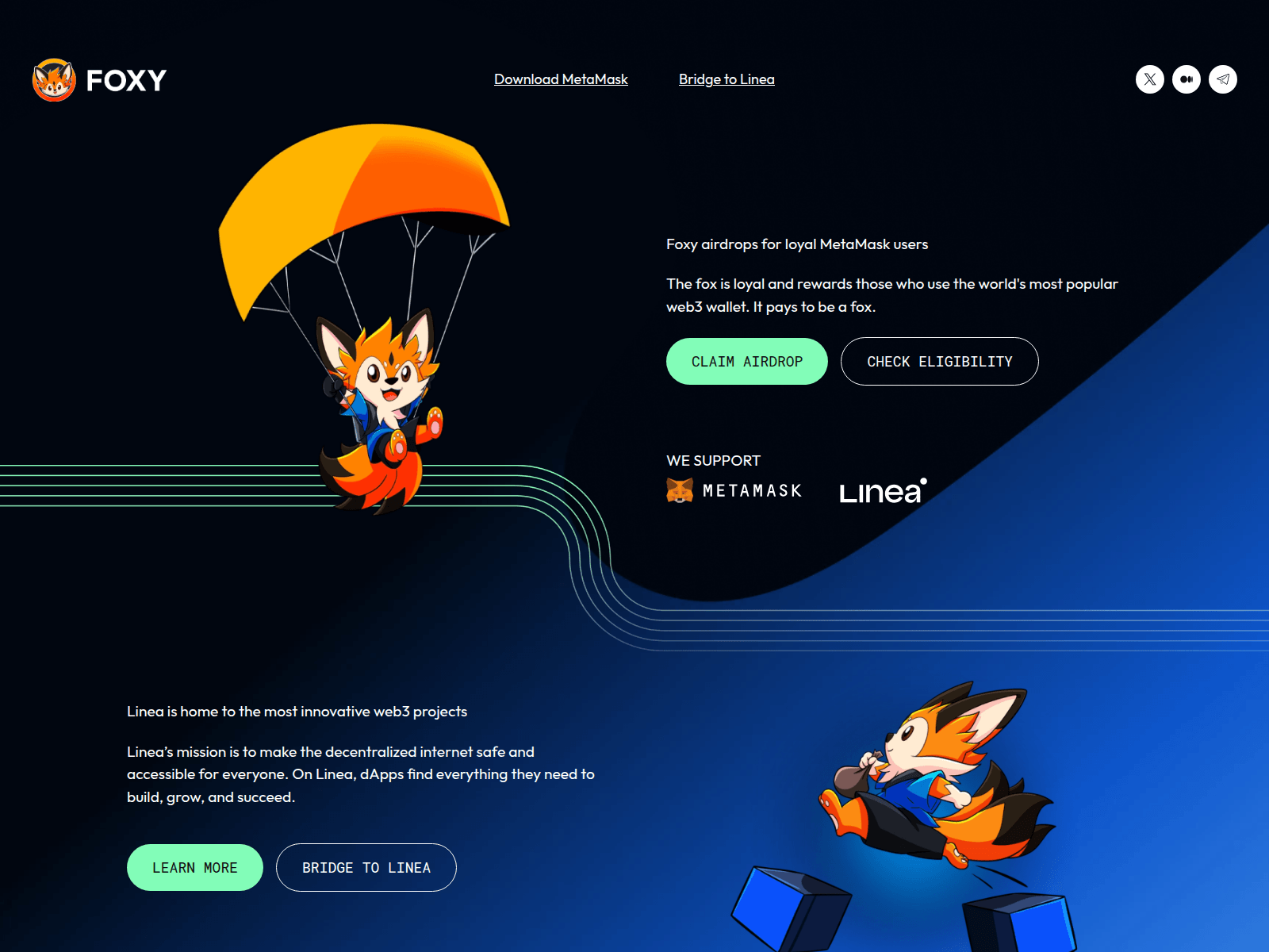Screenshot of foxygroups.com