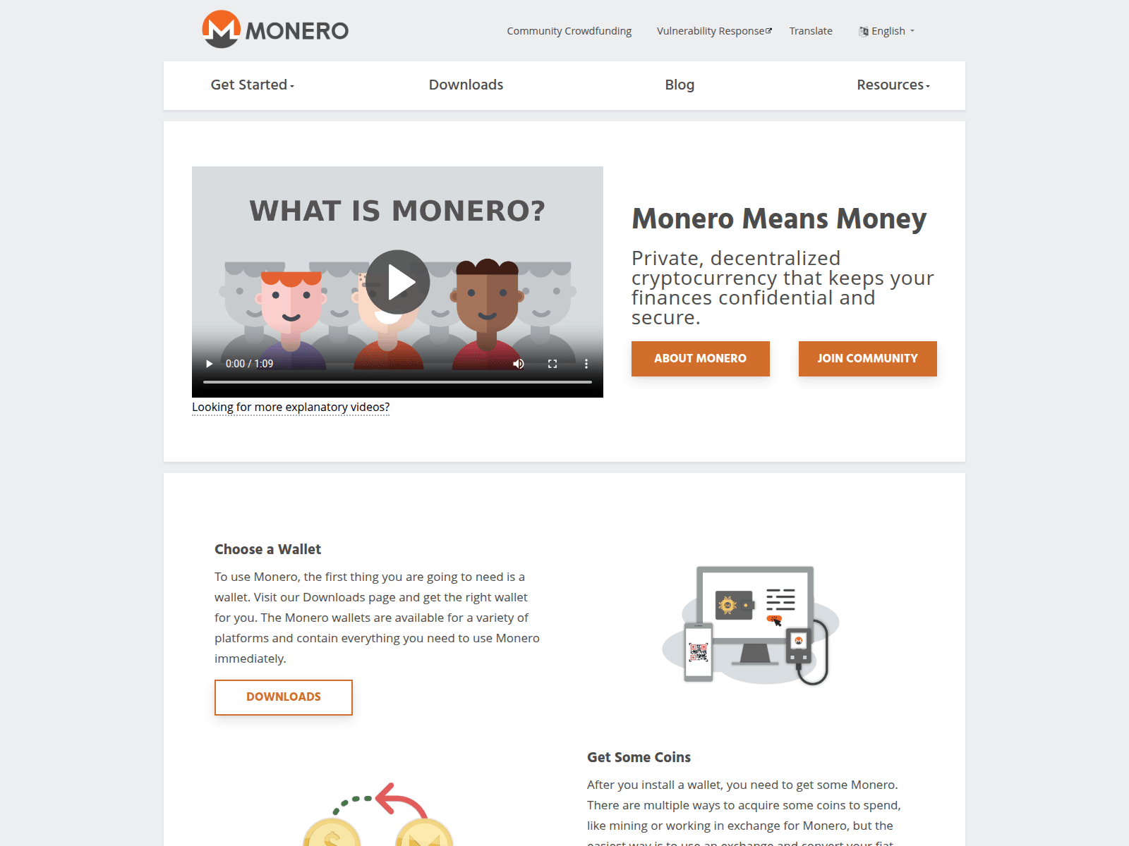 Screenshot of www.moneroaut.chainxpro.xyz