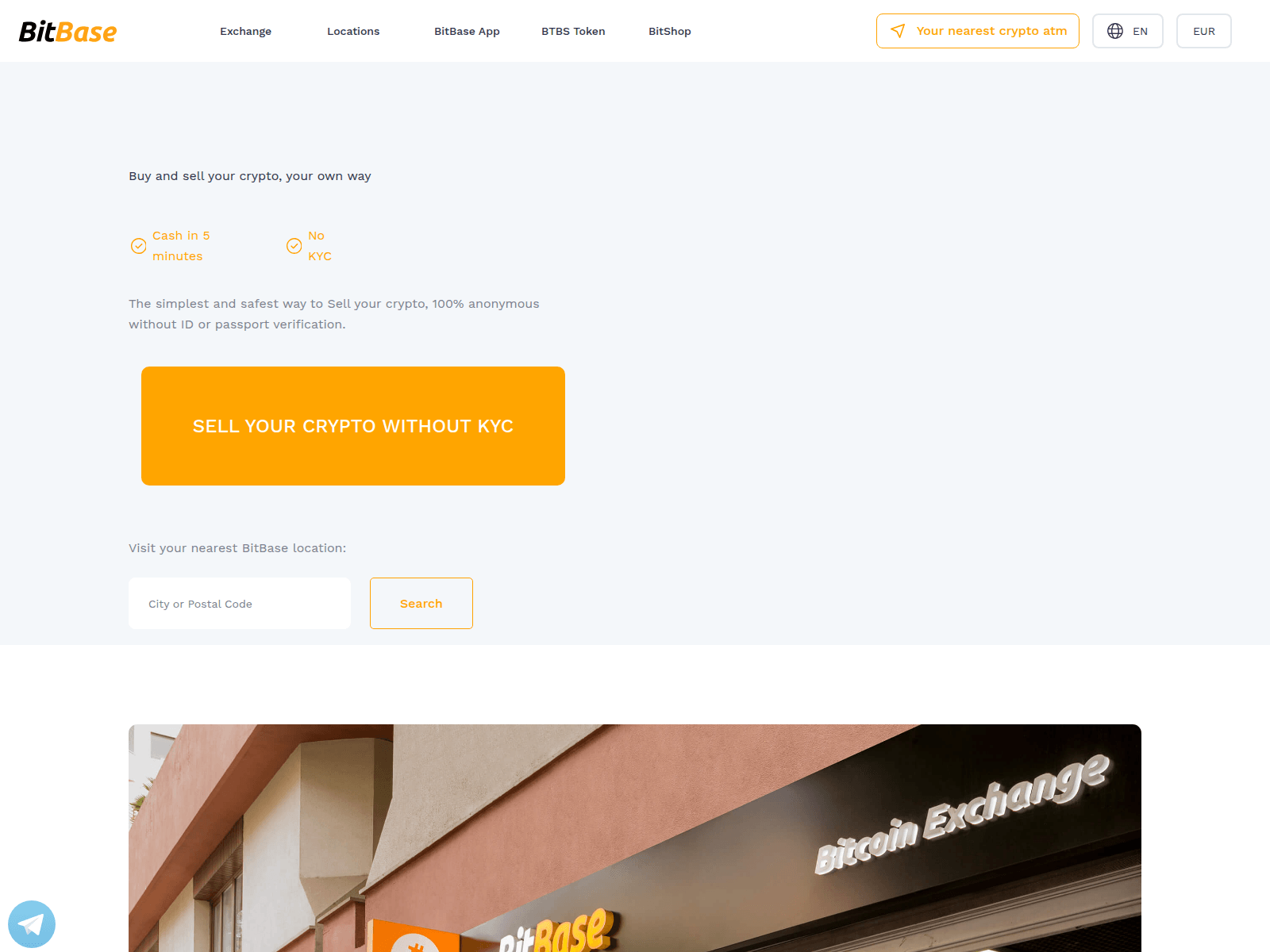 Screenshot of bitbase-es.com