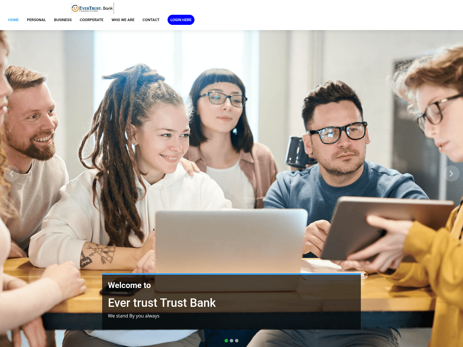 Screenshot of evertrustb-a.cc