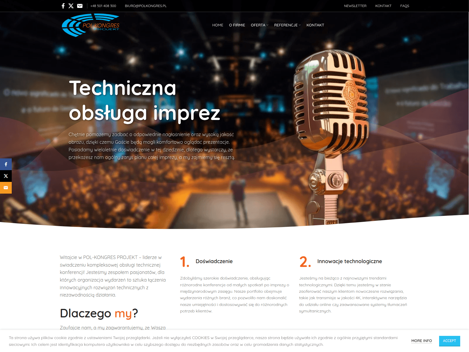 Screenshot of polkongres.live