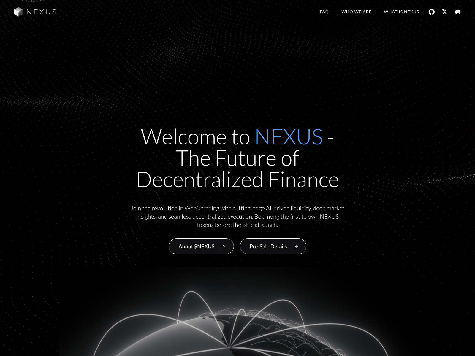 Screenshot of nexus-network.sale