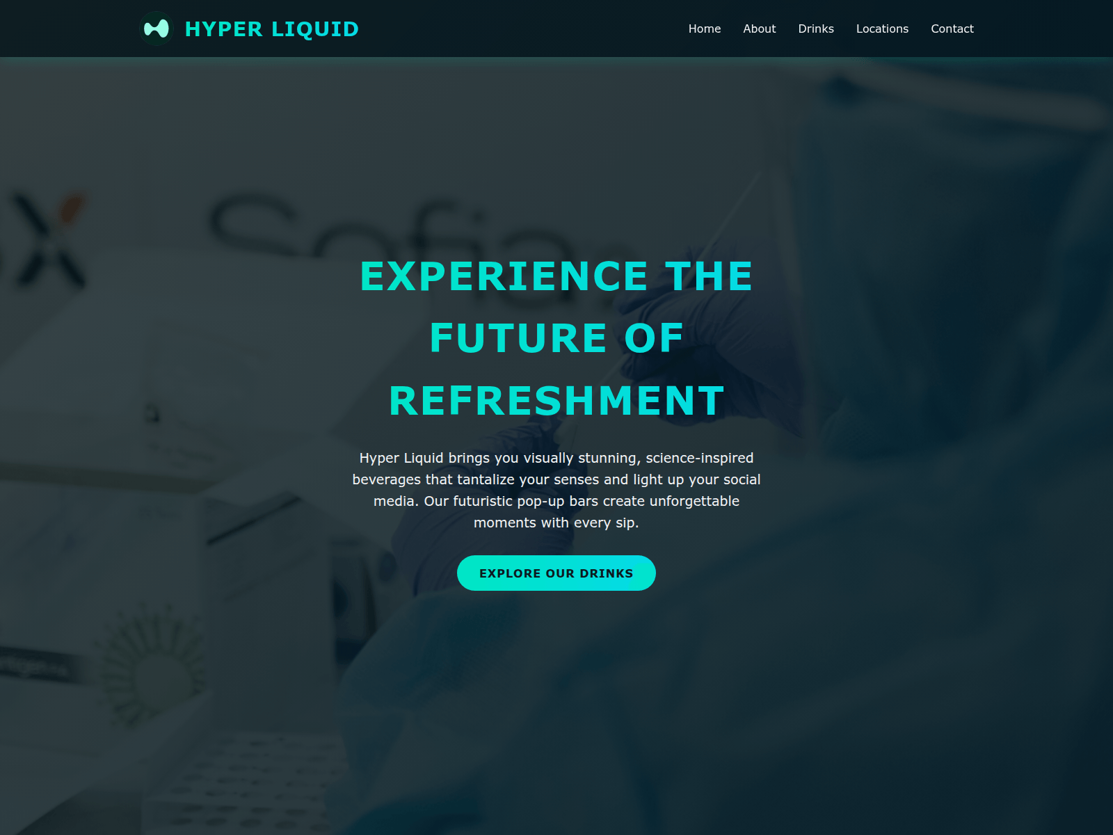 Screenshot of hype.rliquid.co.com