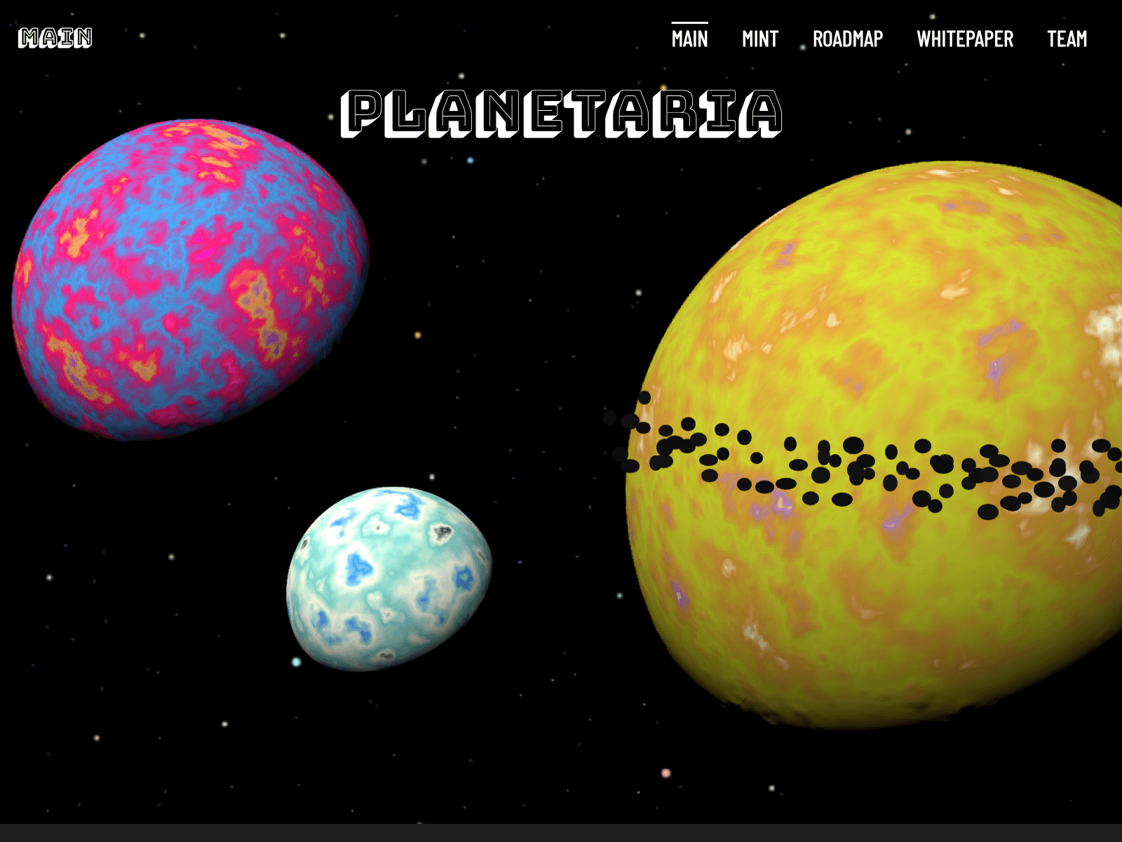 Screenshot of planetaria.world
