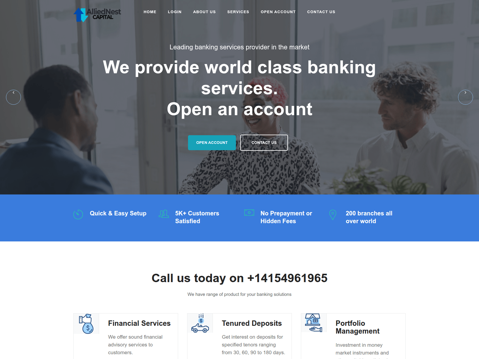 Screenshot of alliednestcapital.pro