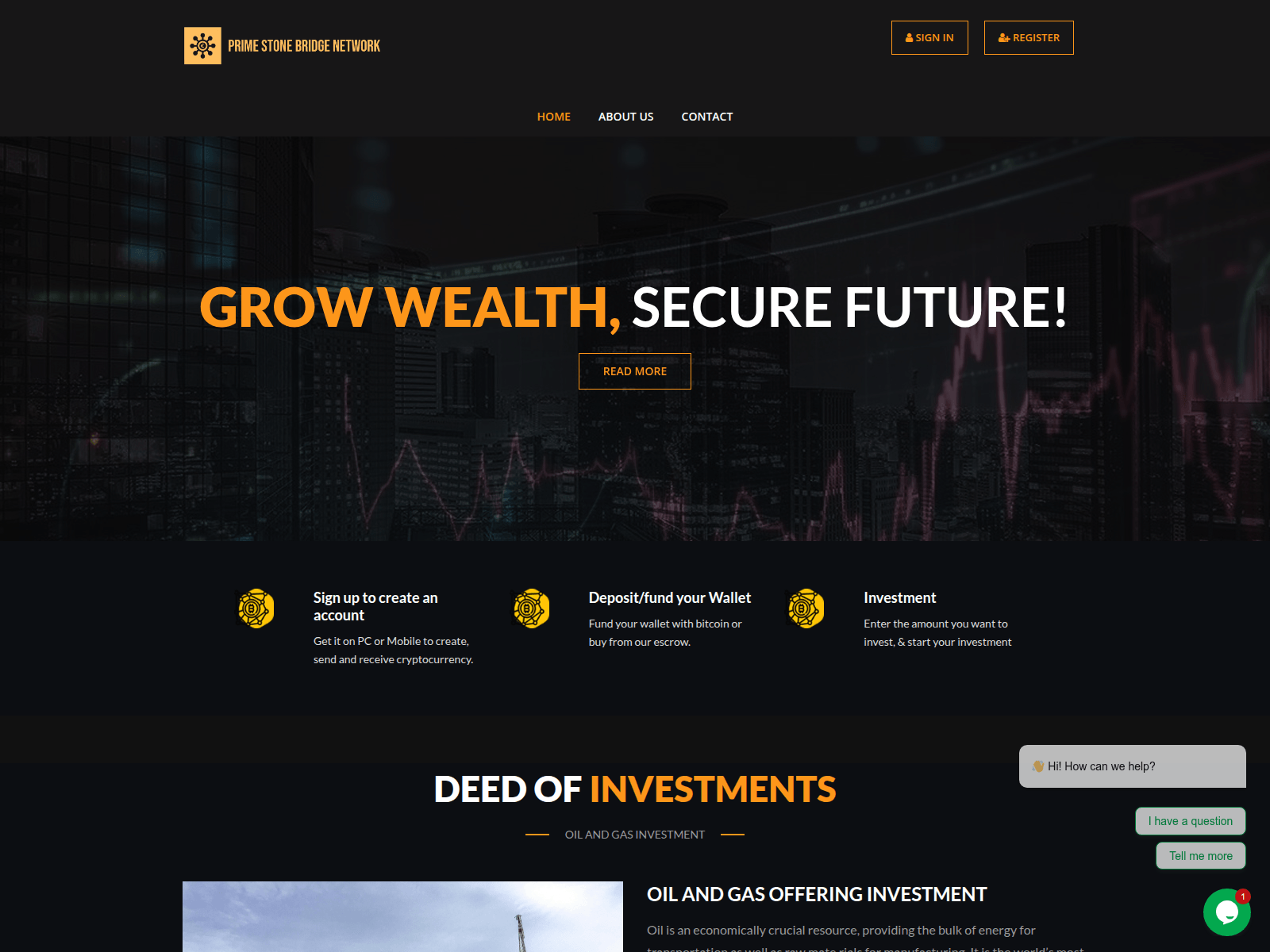 Screenshot of primestonebridgentwk.com