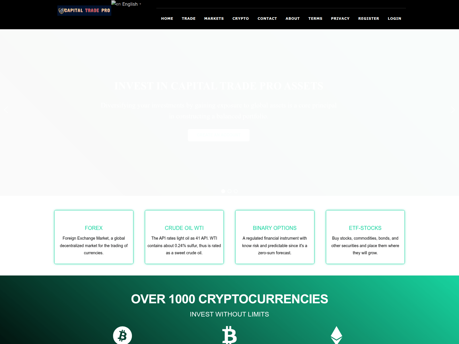 Screenshot of icapitaltrade.pro