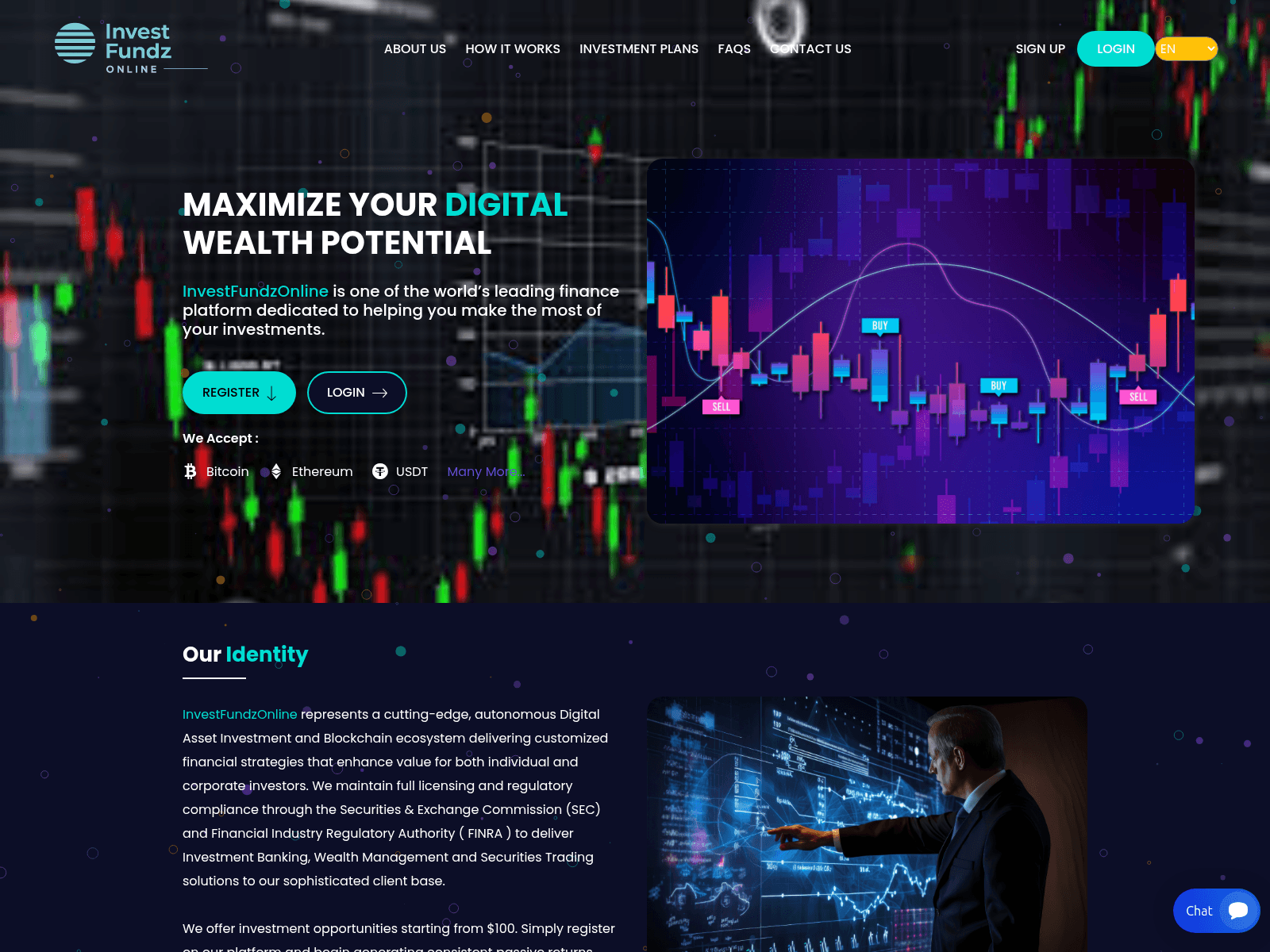 Screenshot of investfundzonline.com.capitaltrustinvest.com