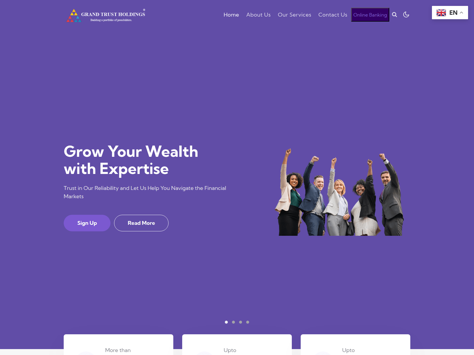 Screenshot of grandth.com