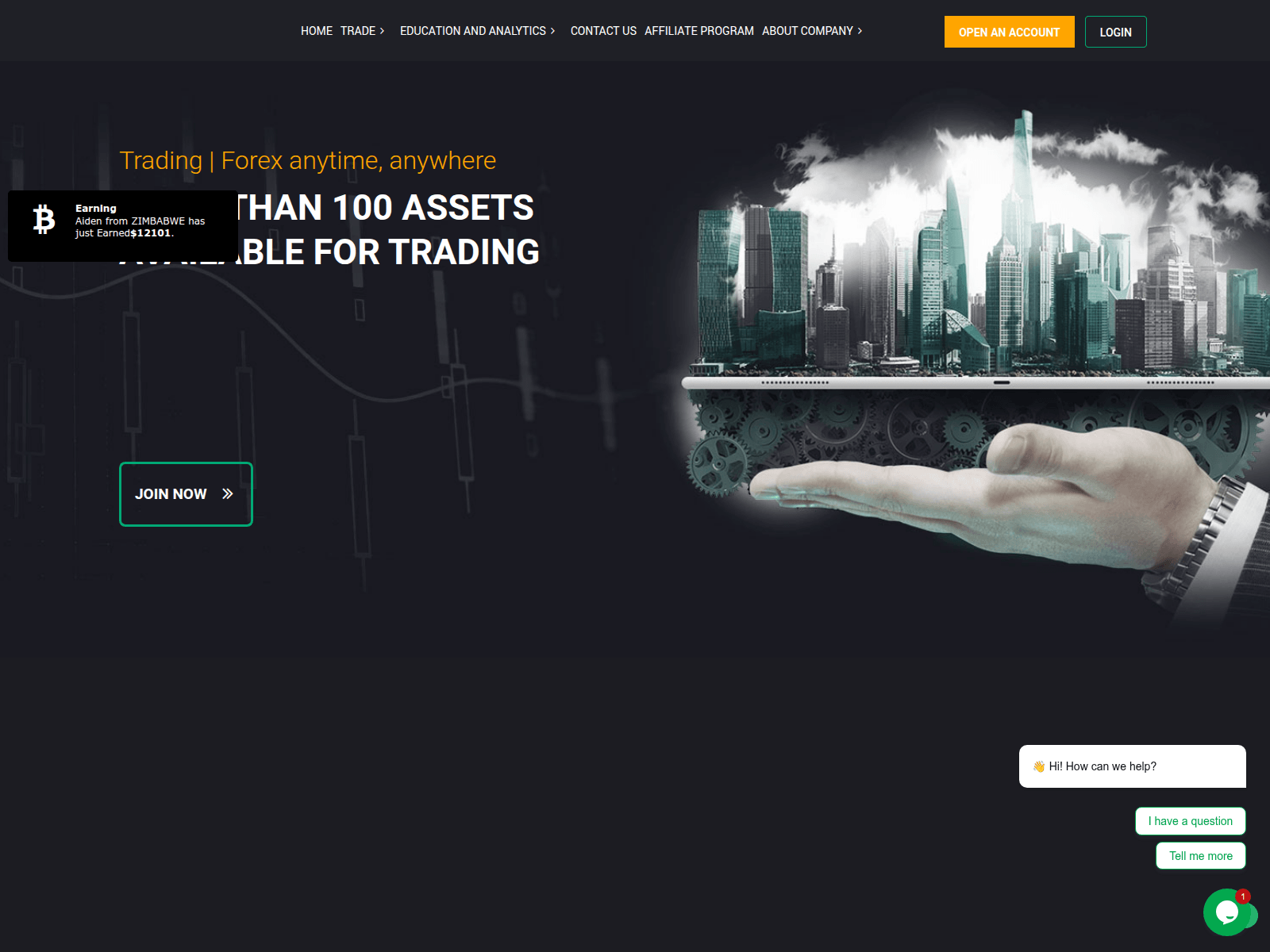 Screenshot of firstglobalmarket.com
