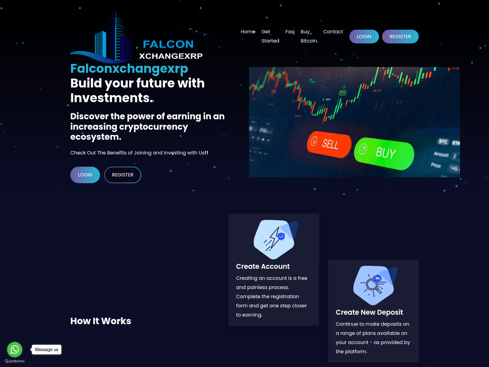 Screenshot of falconxchangexrp.net
