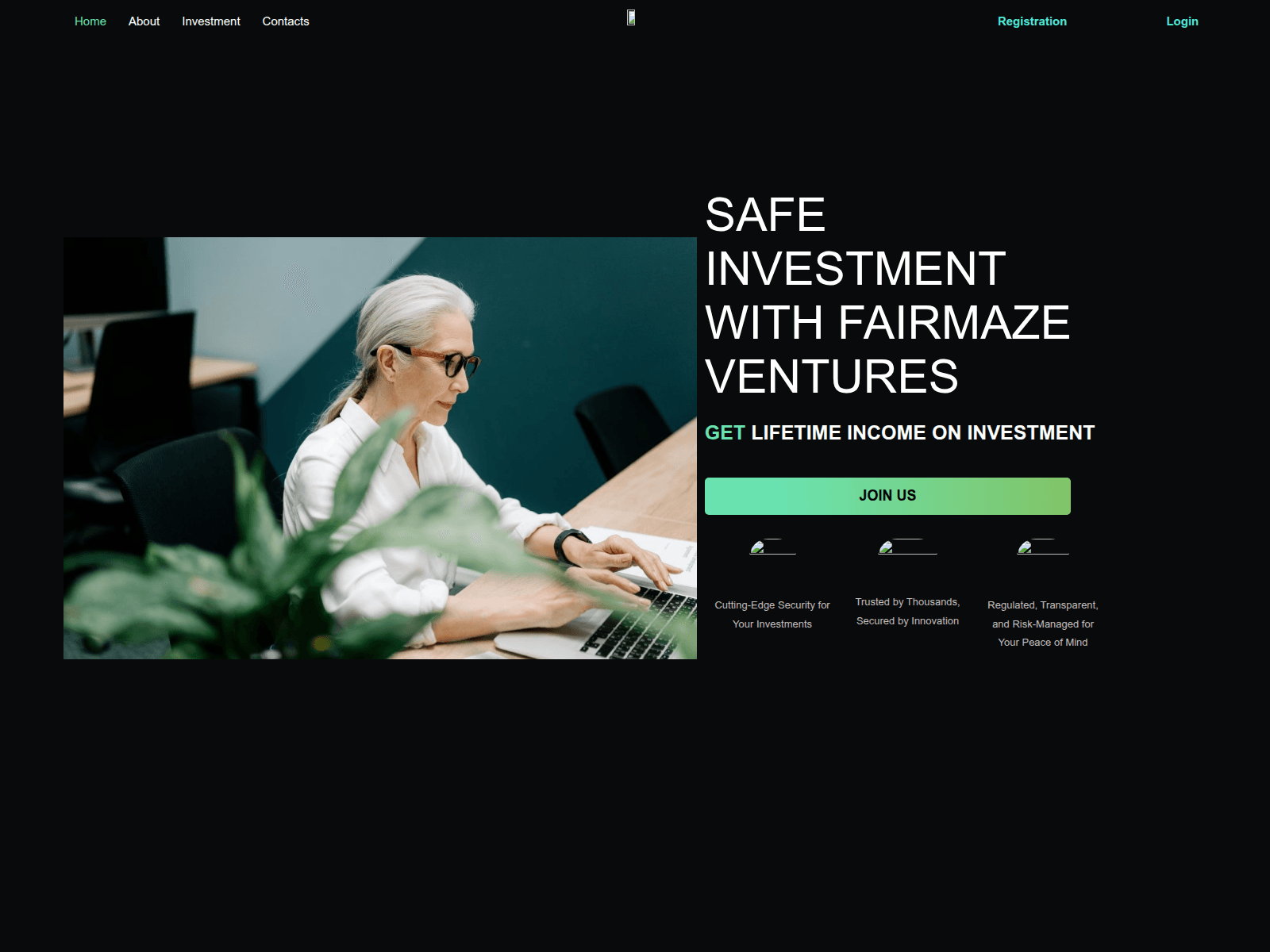 Screenshot of fairmazeventures.com