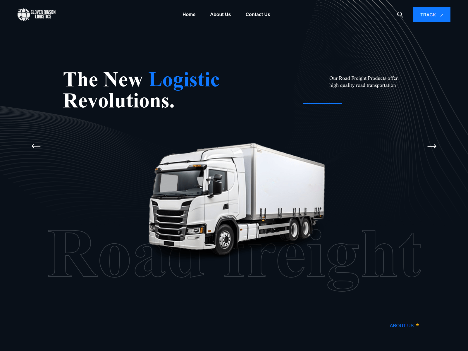 Screenshot of cloverinsonlogistic.com