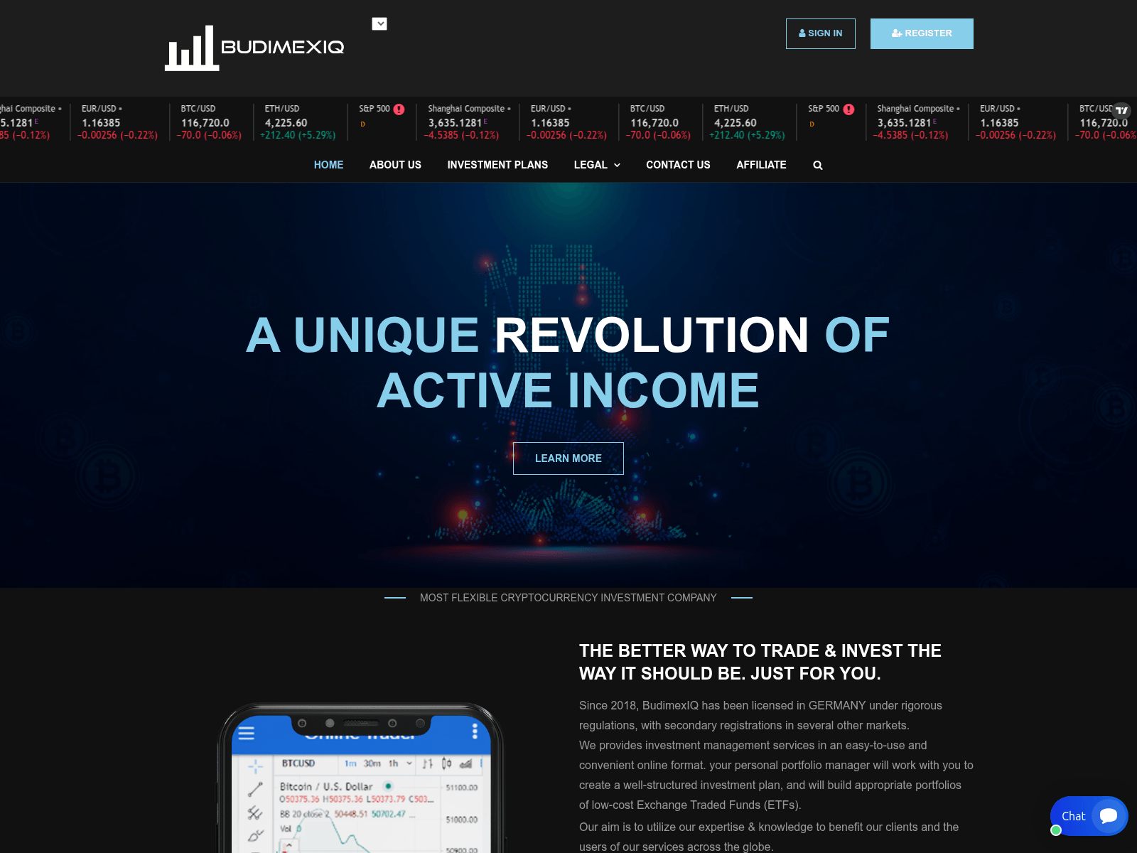 Screenshot of budi-mexiq.com