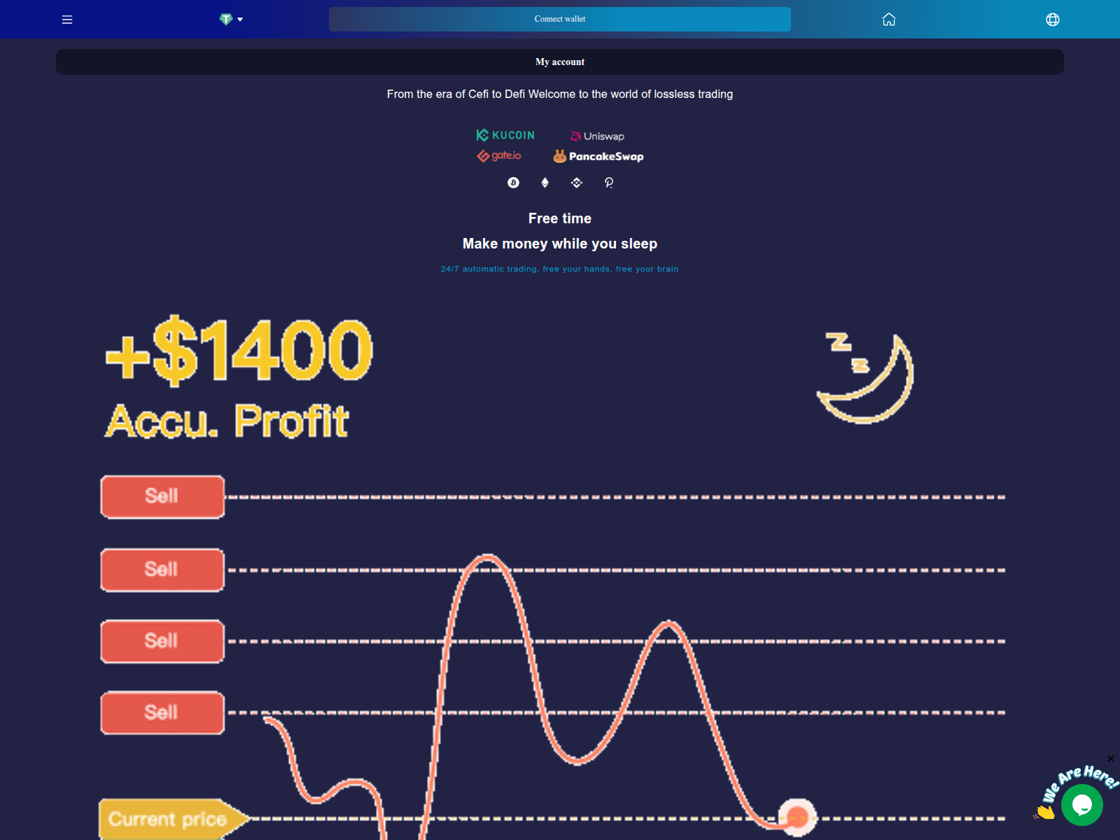 Screenshot of defivpnordes.com