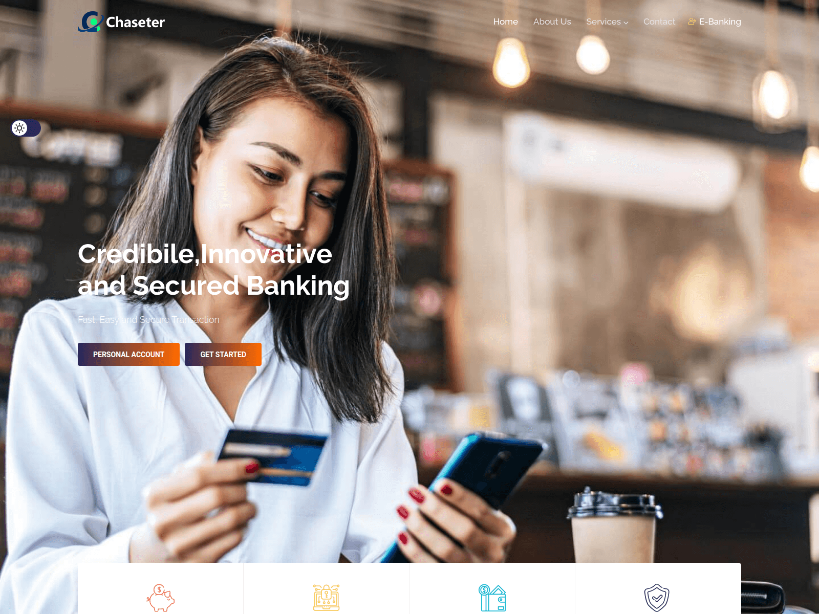 Screenshot of chaseterss.com