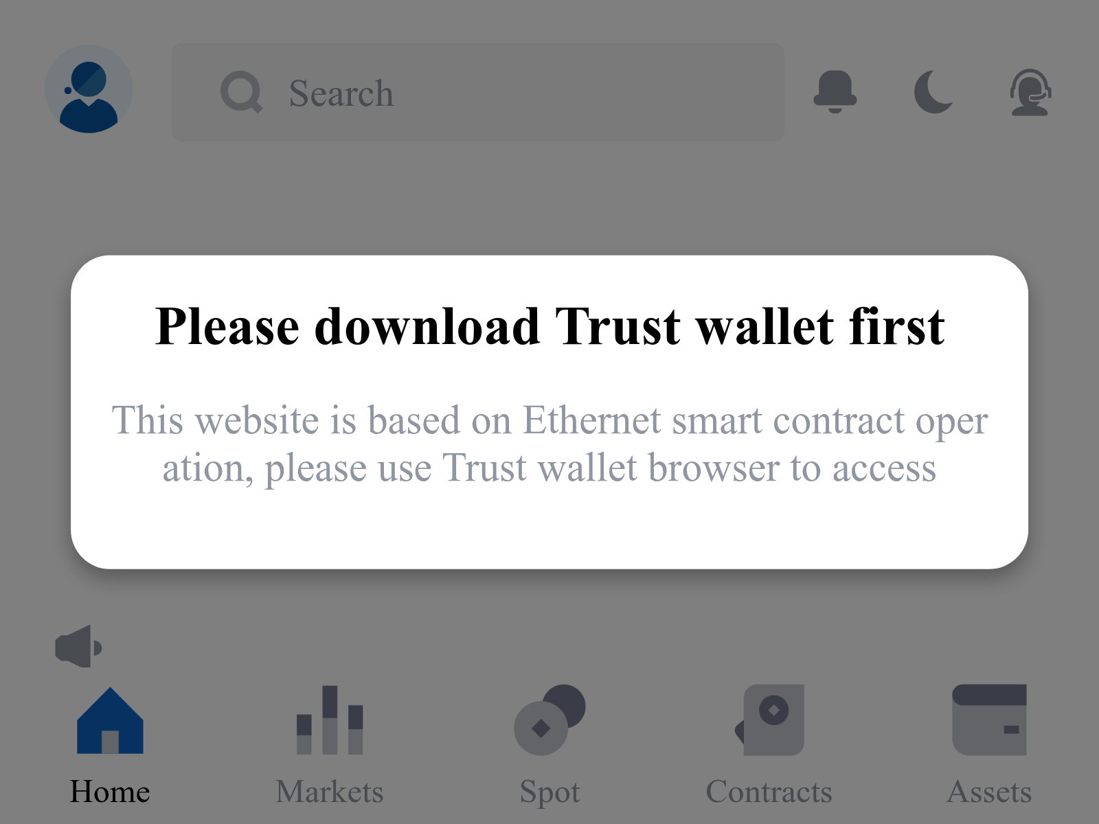 Screenshot of txsamm-coin.cc