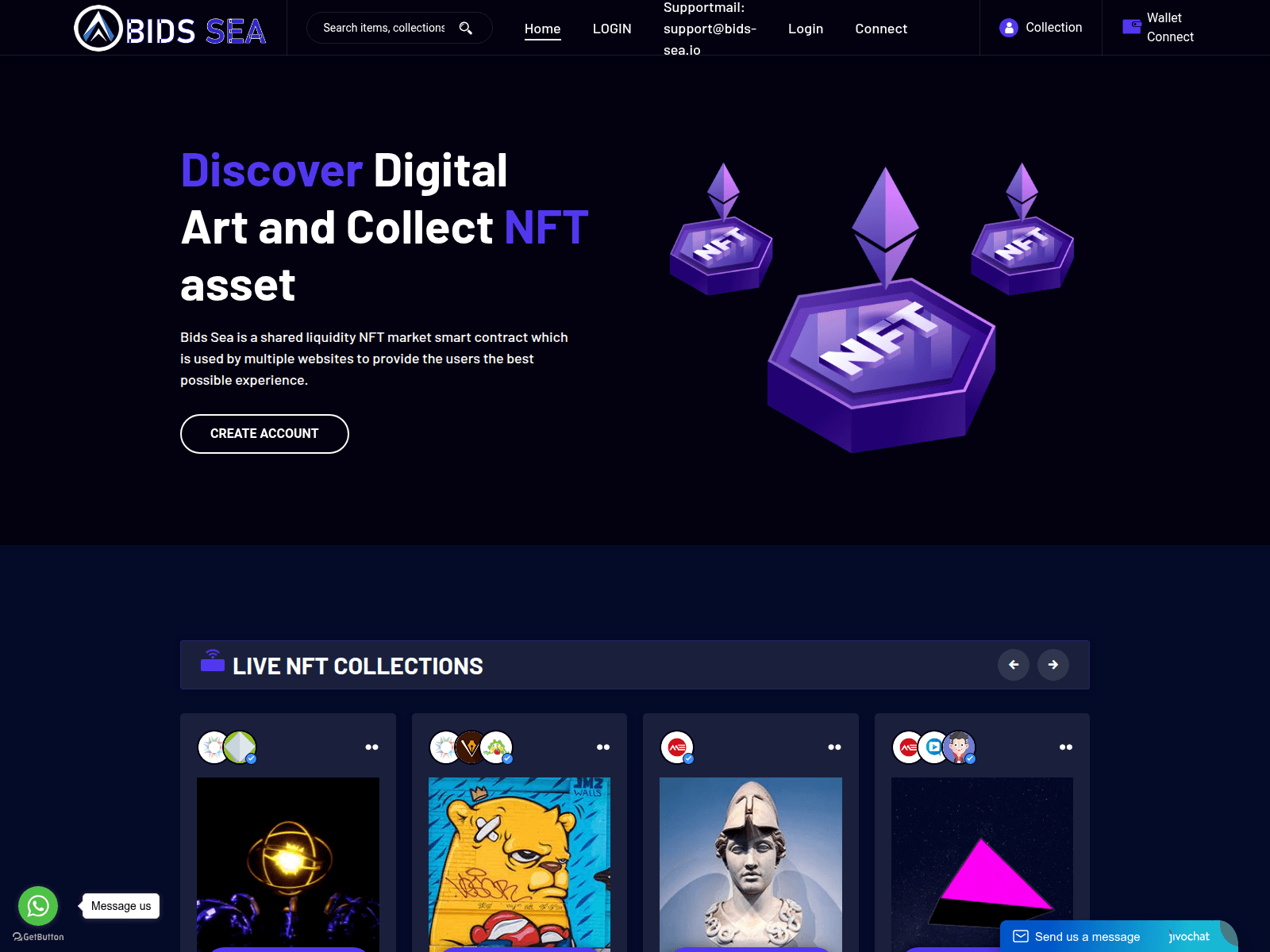 Screenshot of bids-sea.io