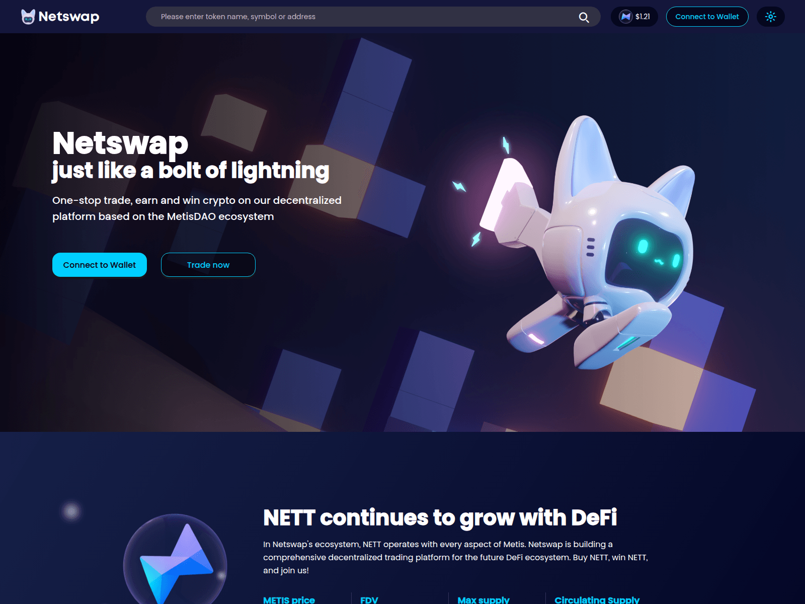 Screenshot of netswep.org