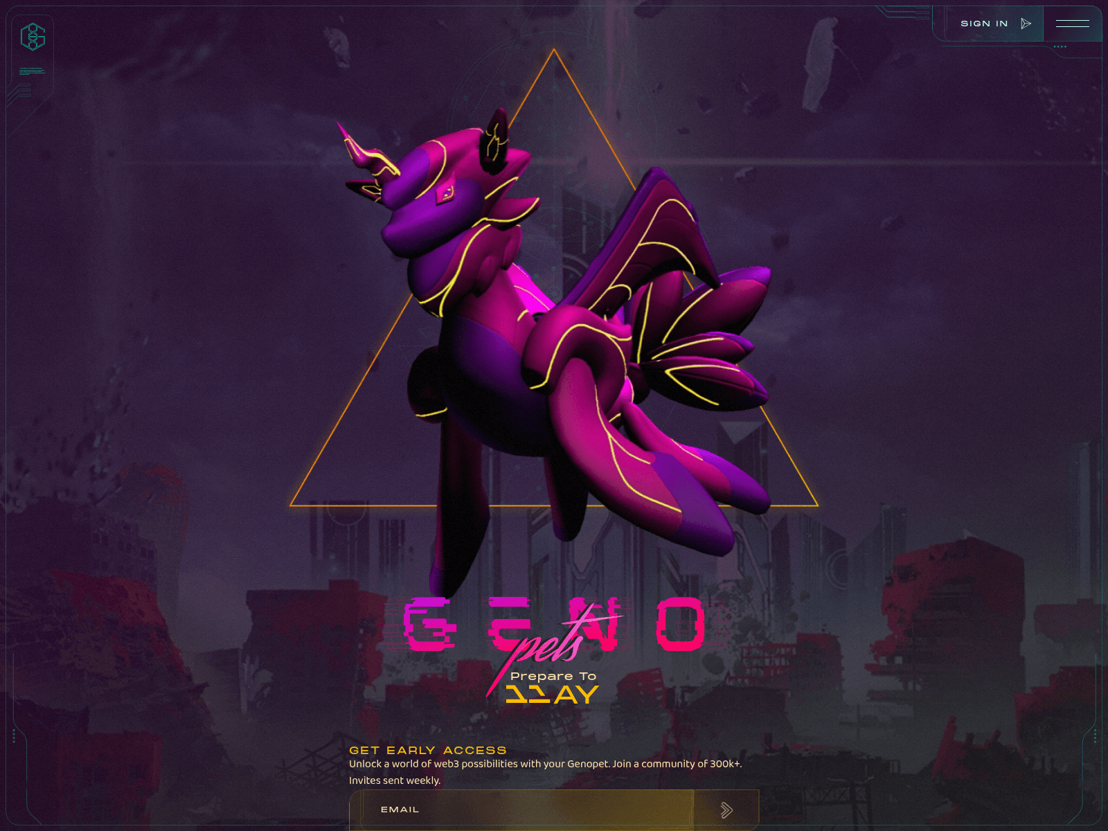 Screenshot of geno-pets.net