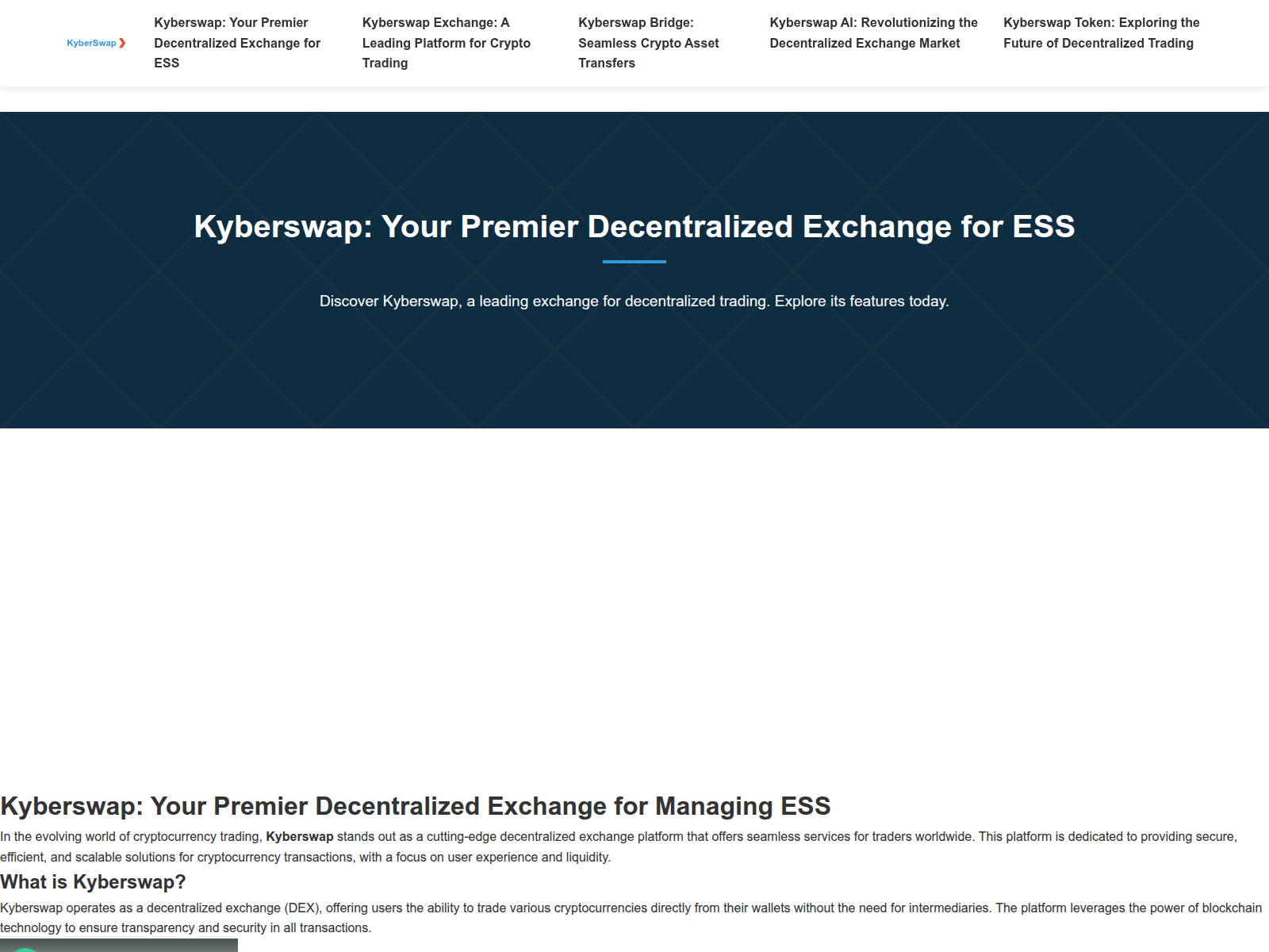 Screenshot of kyderswap.net