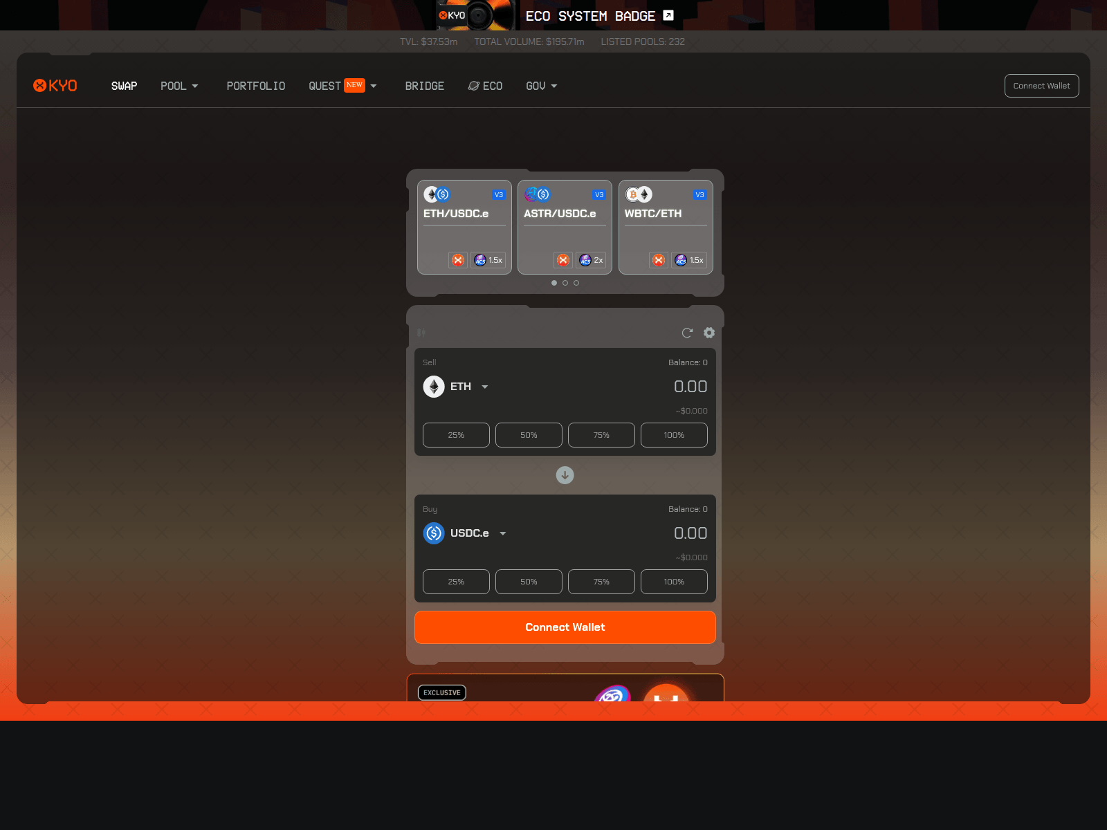 Screenshot of kyofynance.org