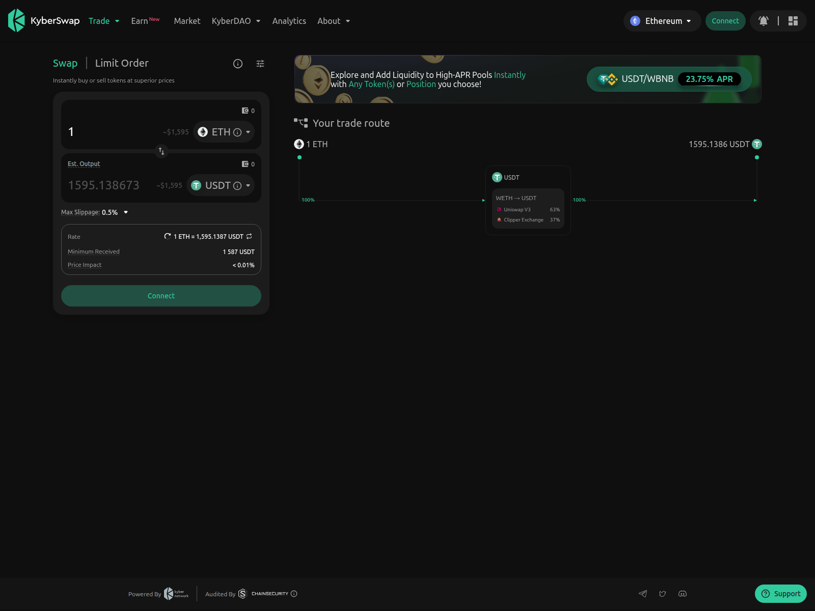 Screenshot of app.kybcrswap.com-g3.shop
