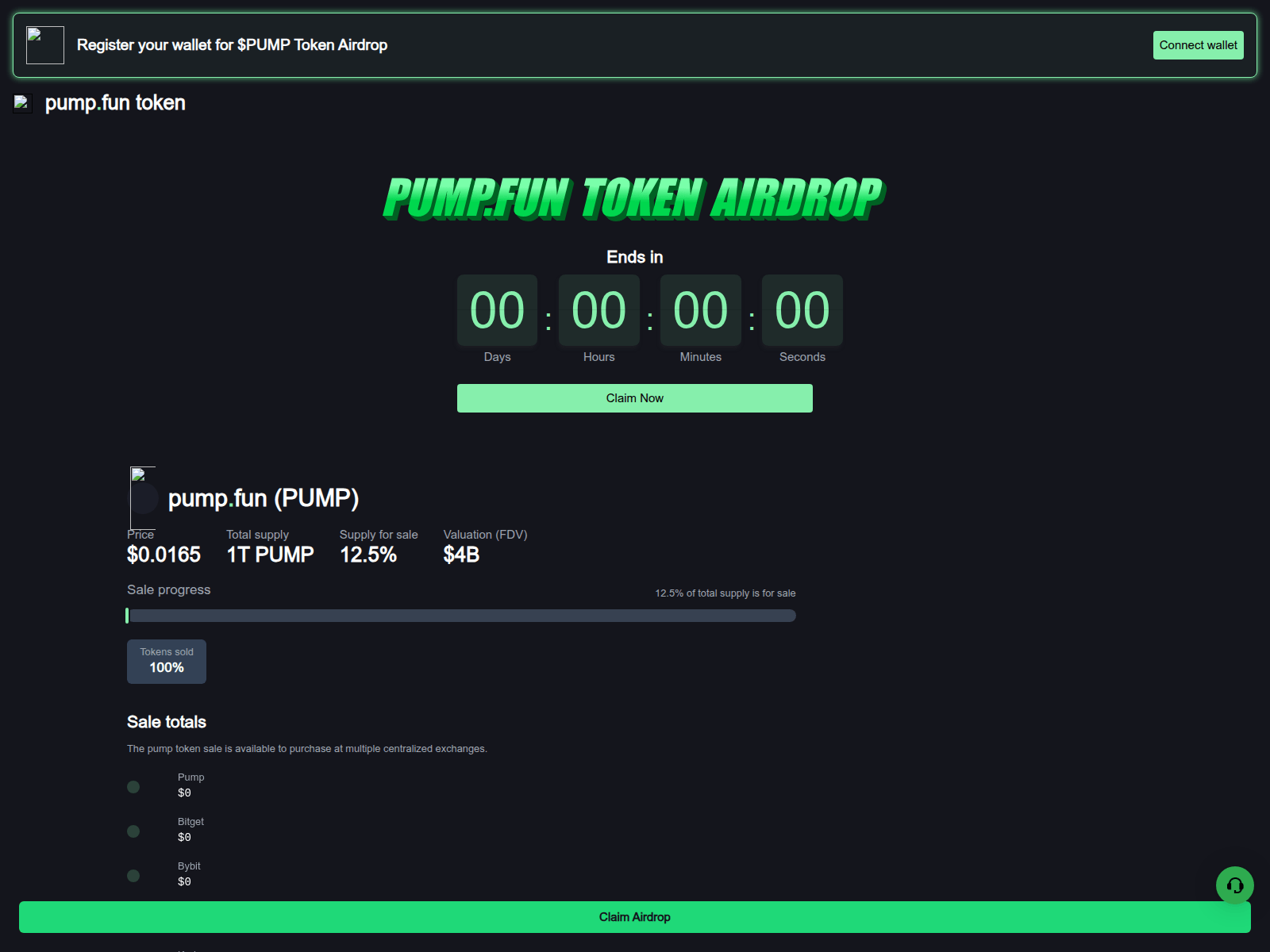 Screenshot of pump-whitelist.fun