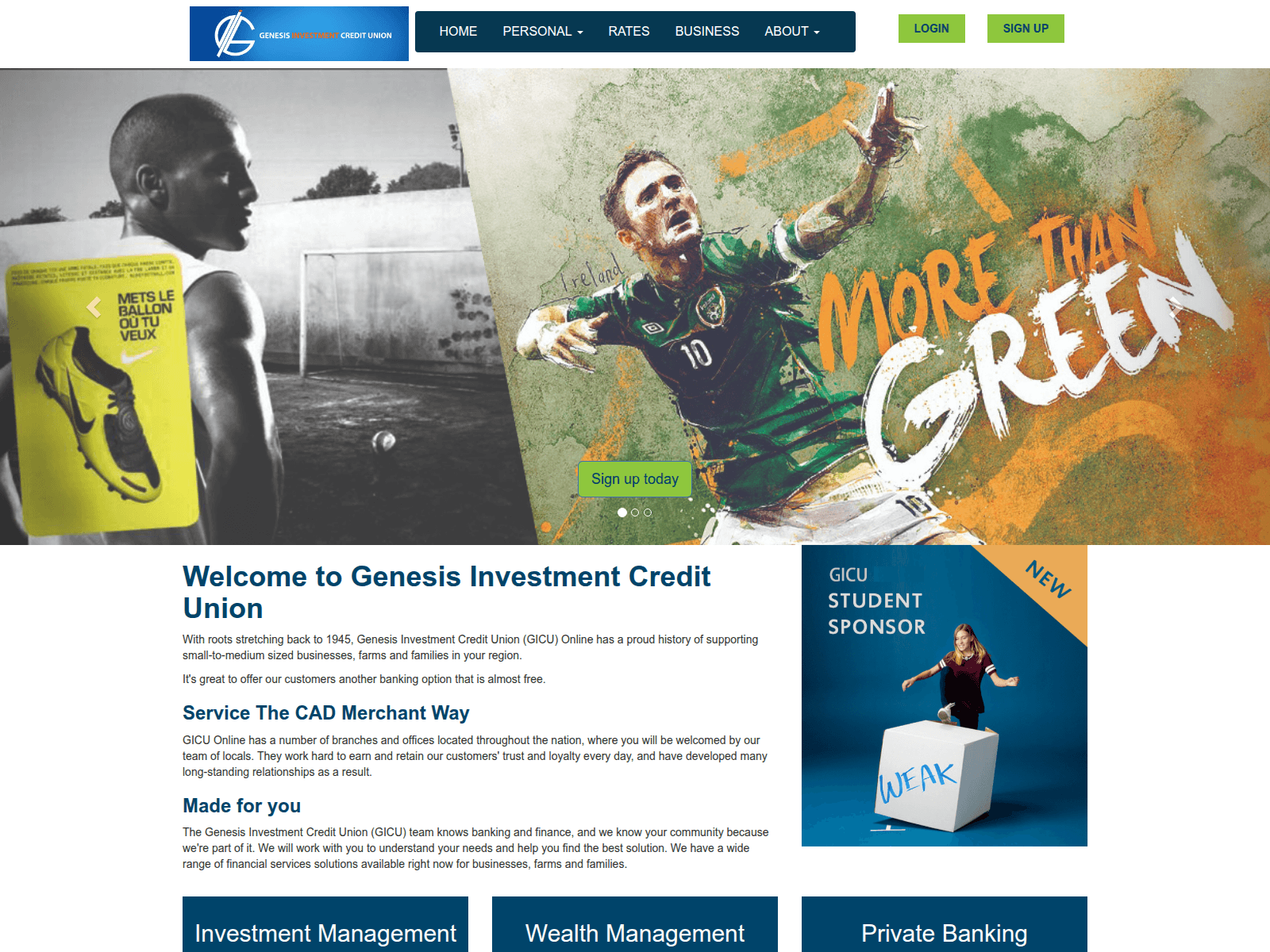 Screenshot of genesisicu.com