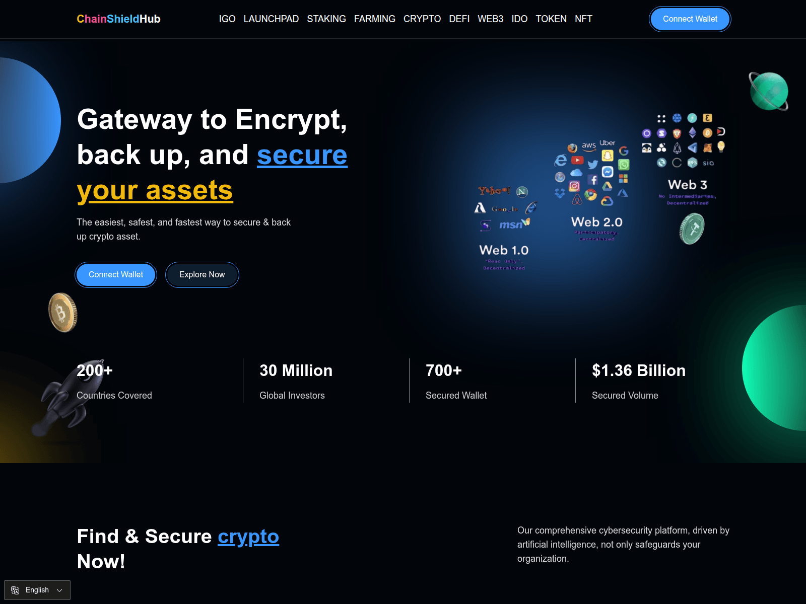 Screenshot of www.chainshieldhub.pro