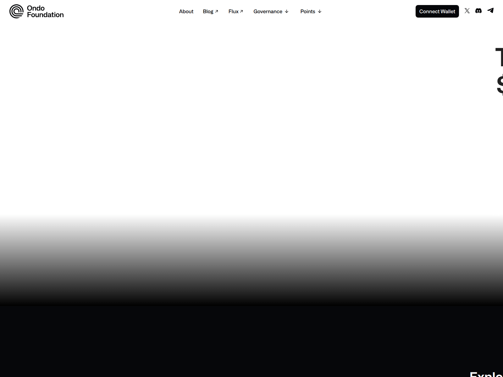 Forensic screenshot of events-ondo.network