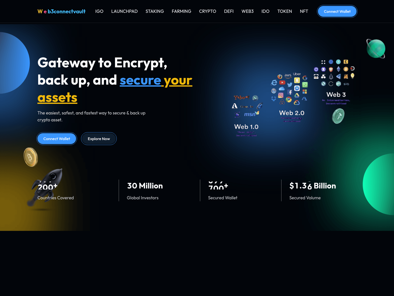 Screenshot of web3networkconnect.com