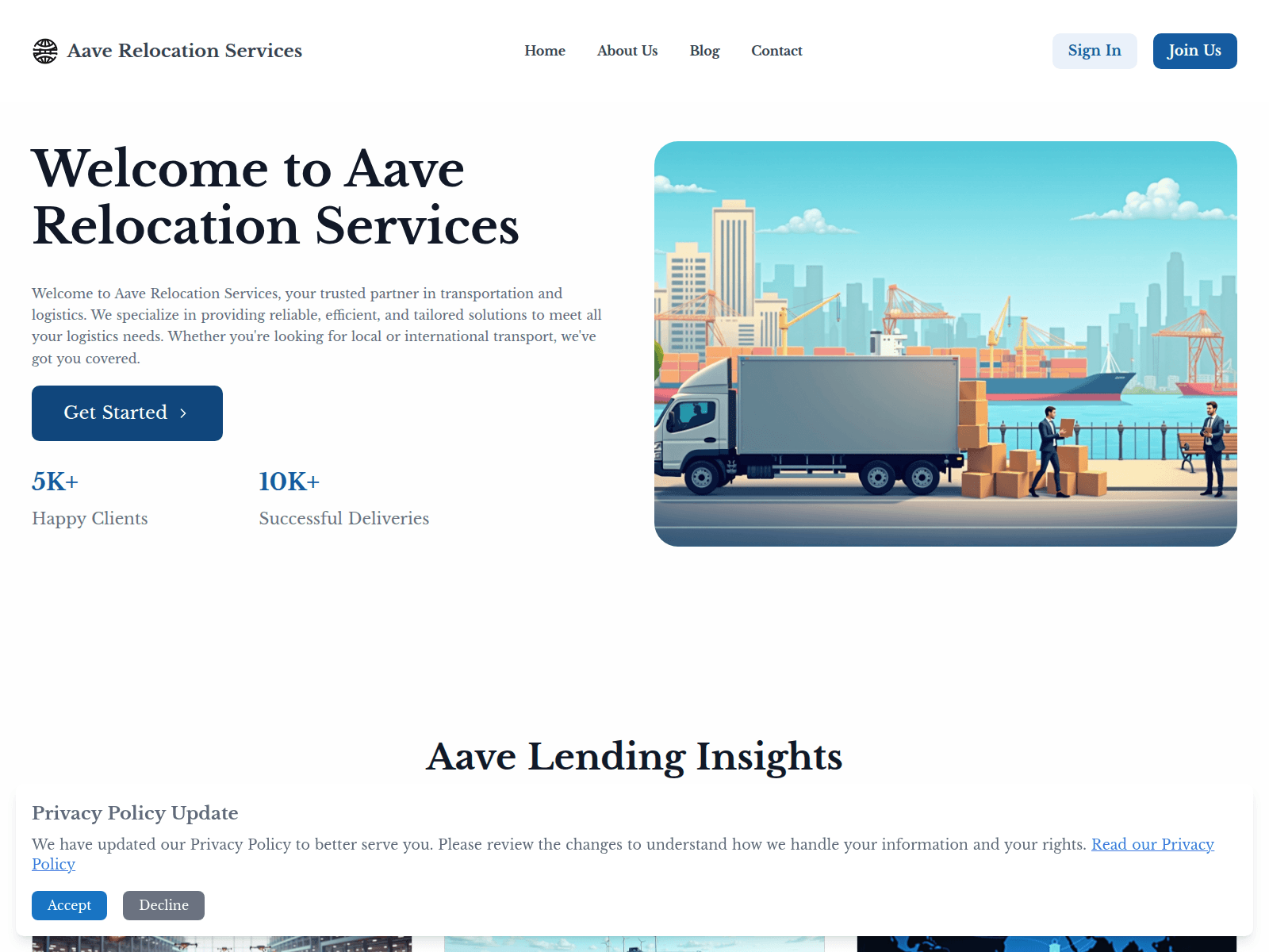 Screenshot of aave.com.ghovaults.eu.com