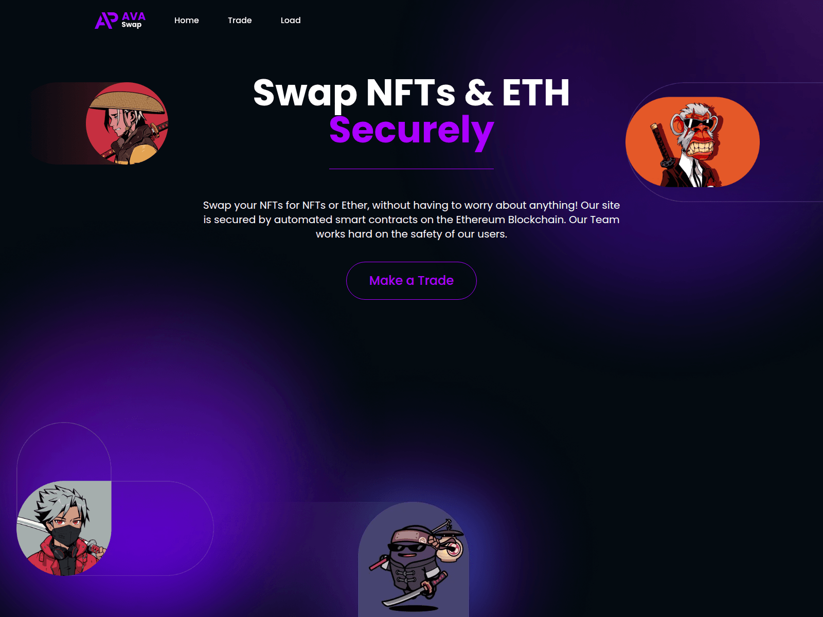 Screenshot of avaswaps.xyz