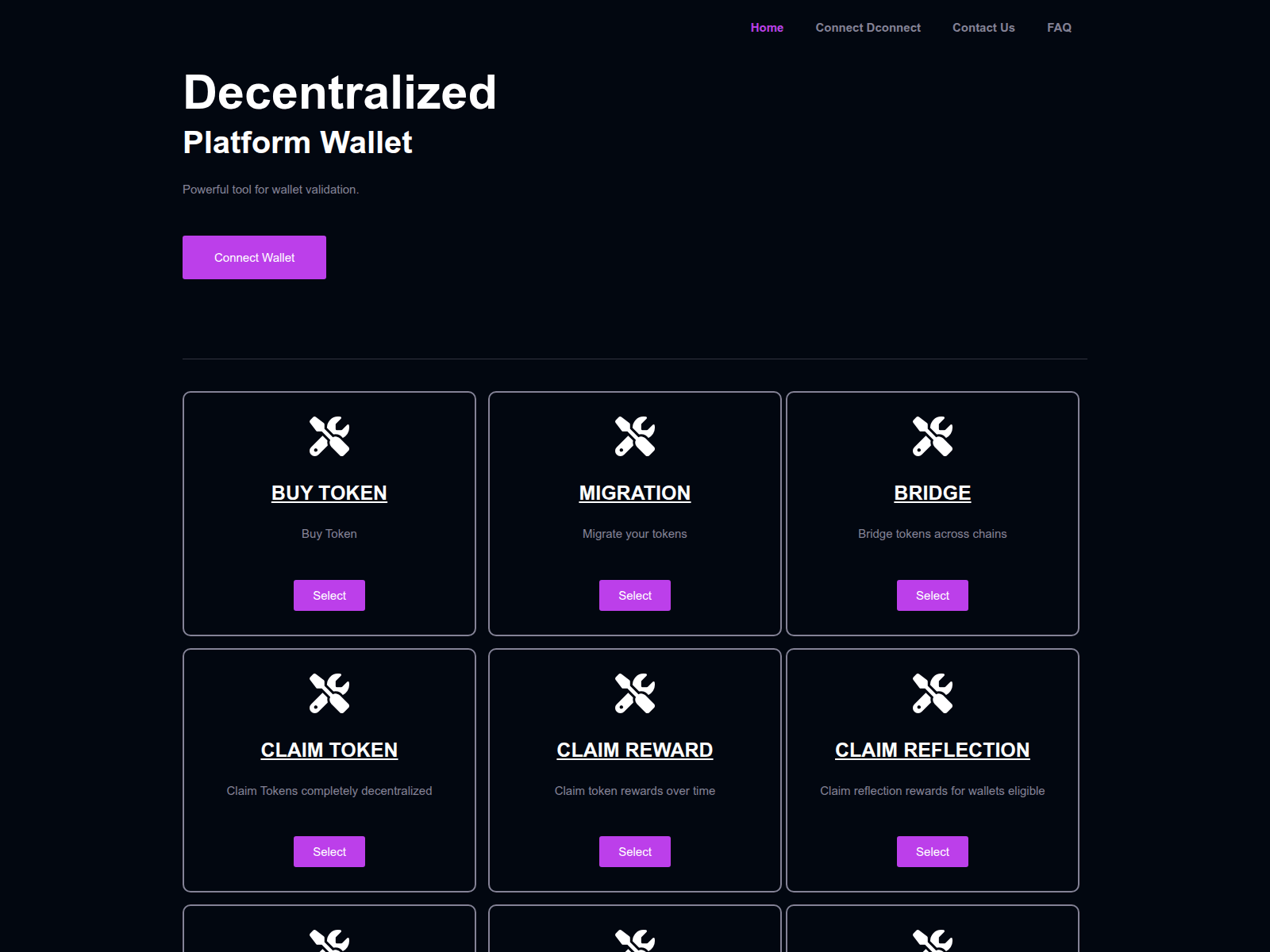 Screenshot of dapps-debug.web.app