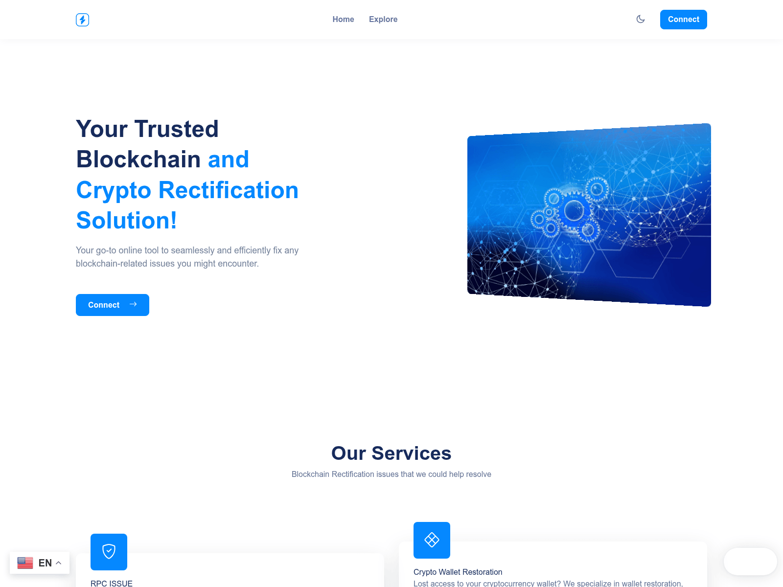 Screenshot of fixolution.xyz