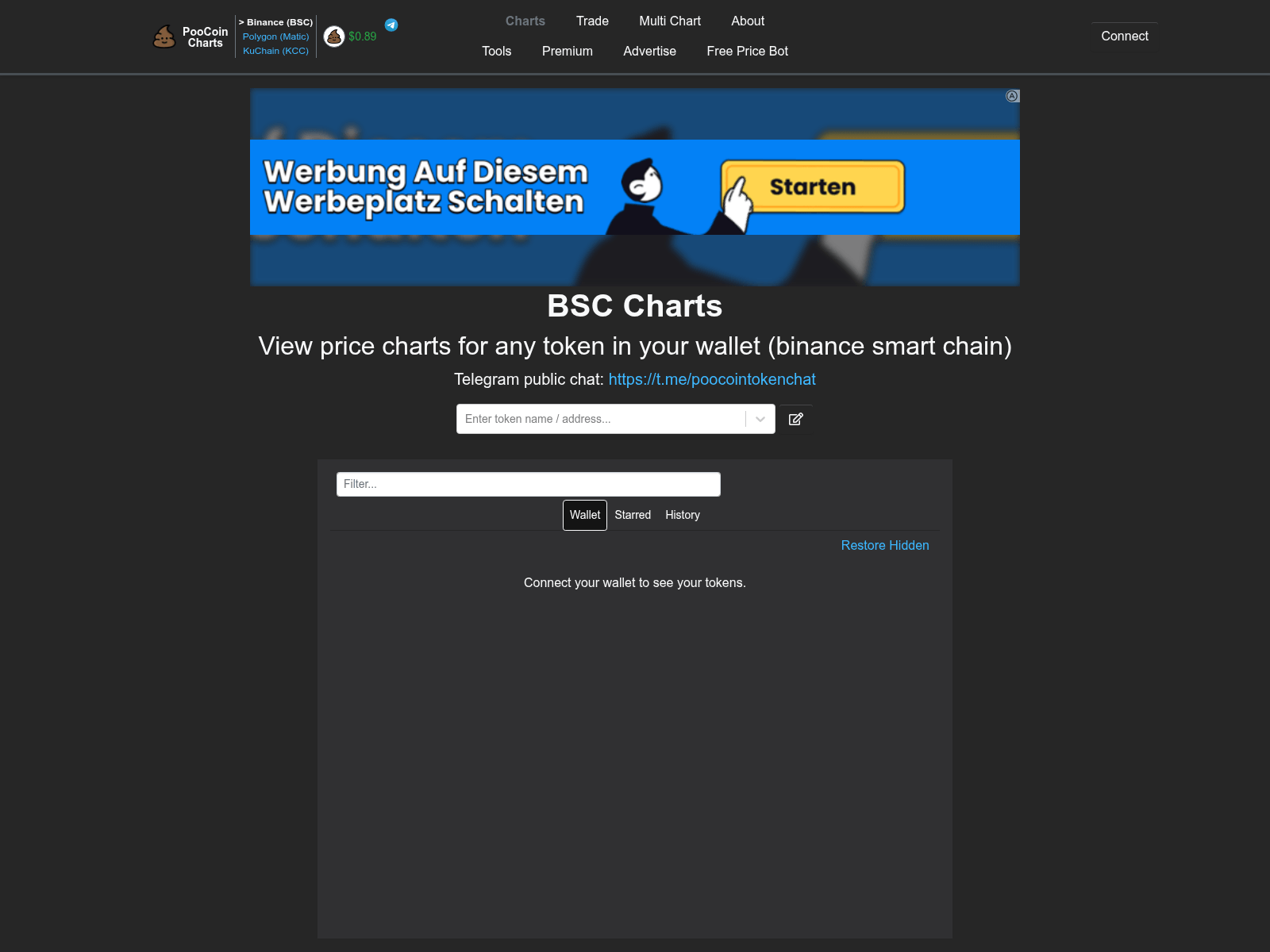 Screenshot of newpoocoinbscapp.com