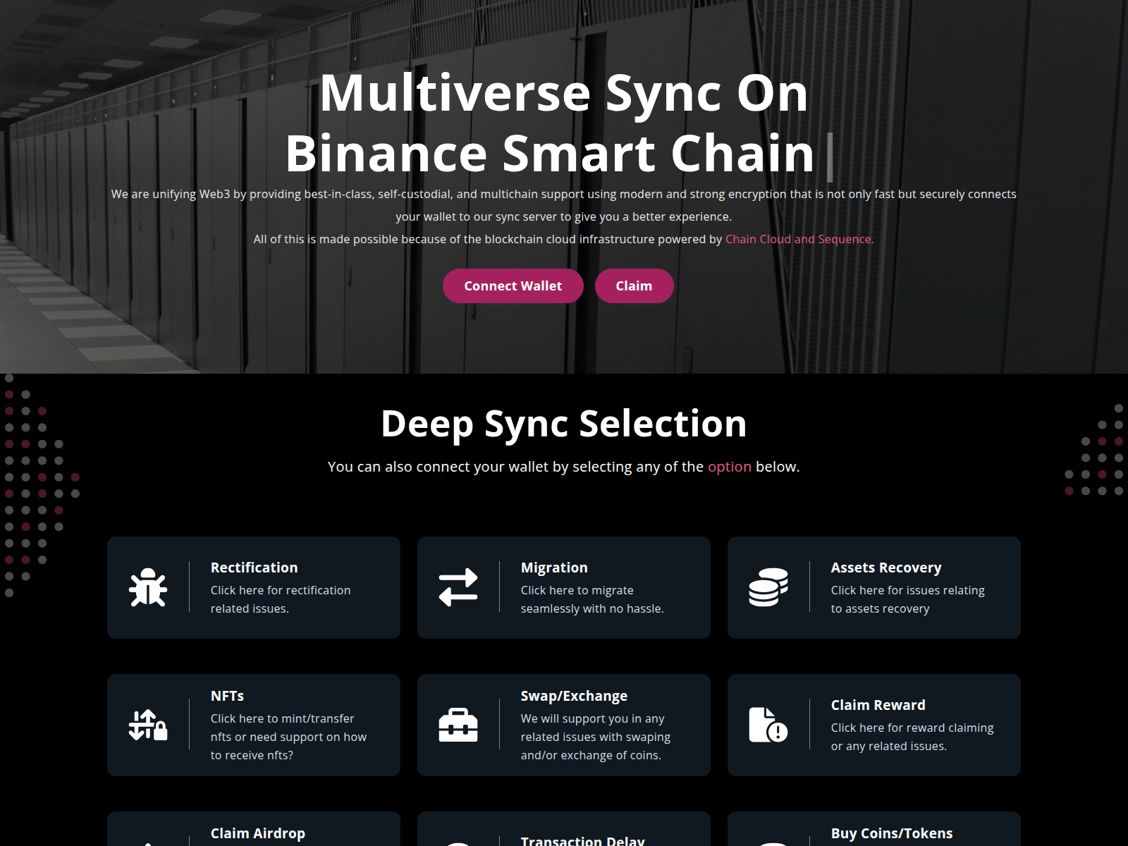 Forensic screenshot of dexnodereset.com