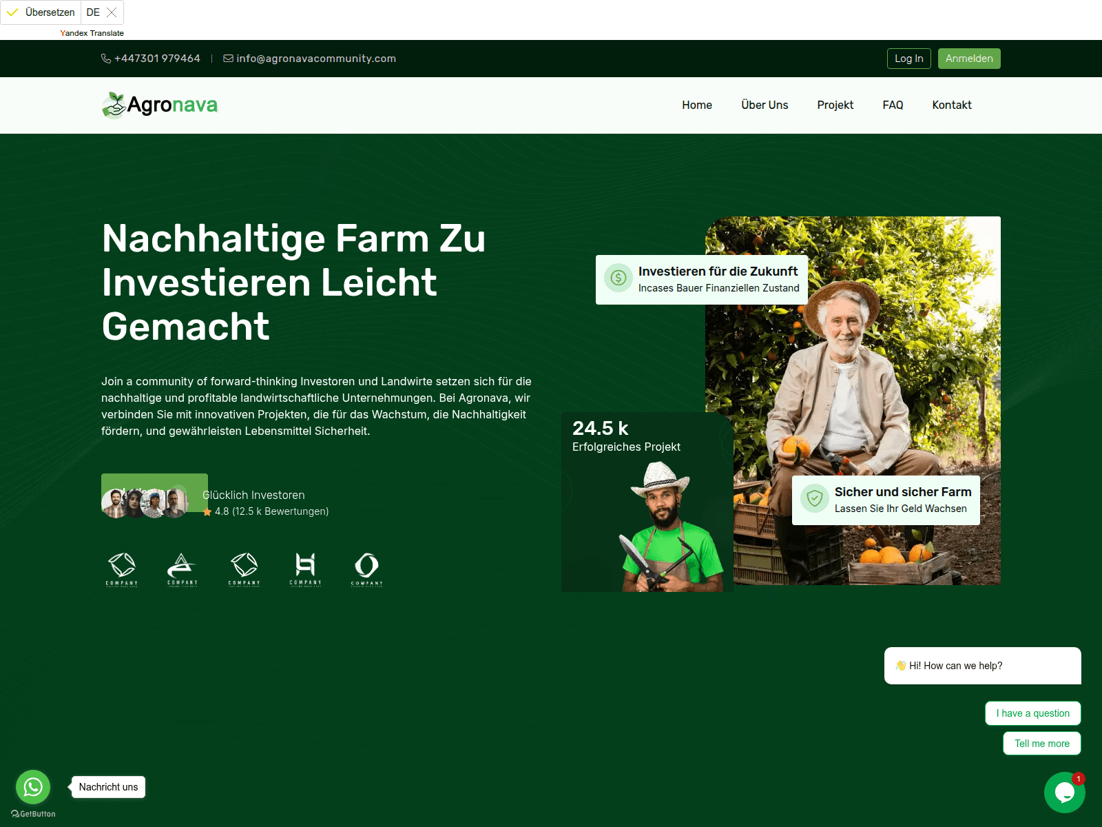 Screenshot of agronavacommunity.com.pacific-vaulthub.com