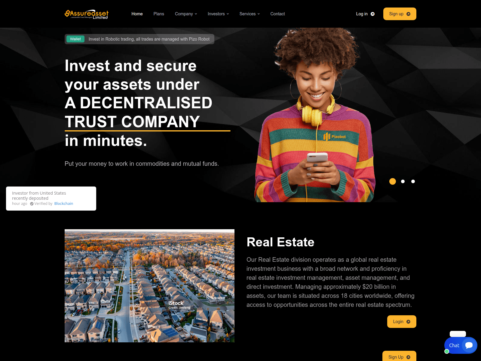 Screenshot of assureassetltd.com